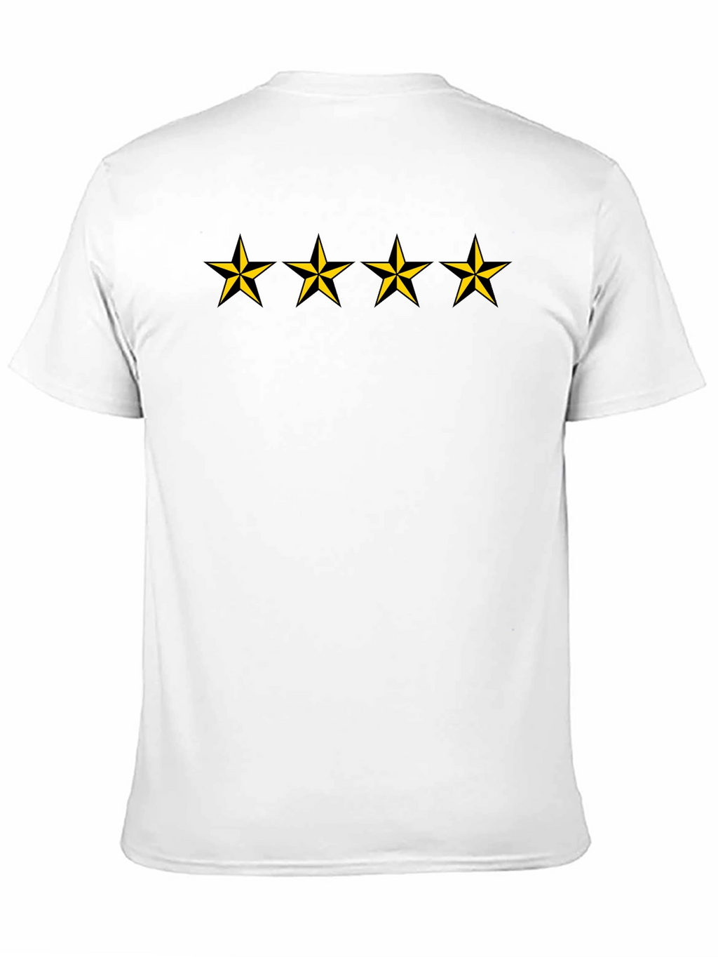 Stars Graphic Black T-Shirt