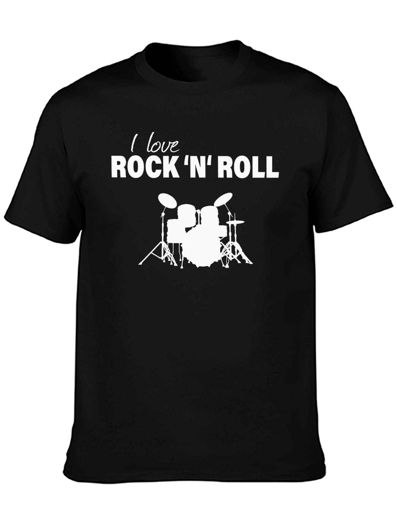 I Love Rock N Roll Graphic Tee - Music Lovers T-Shirt