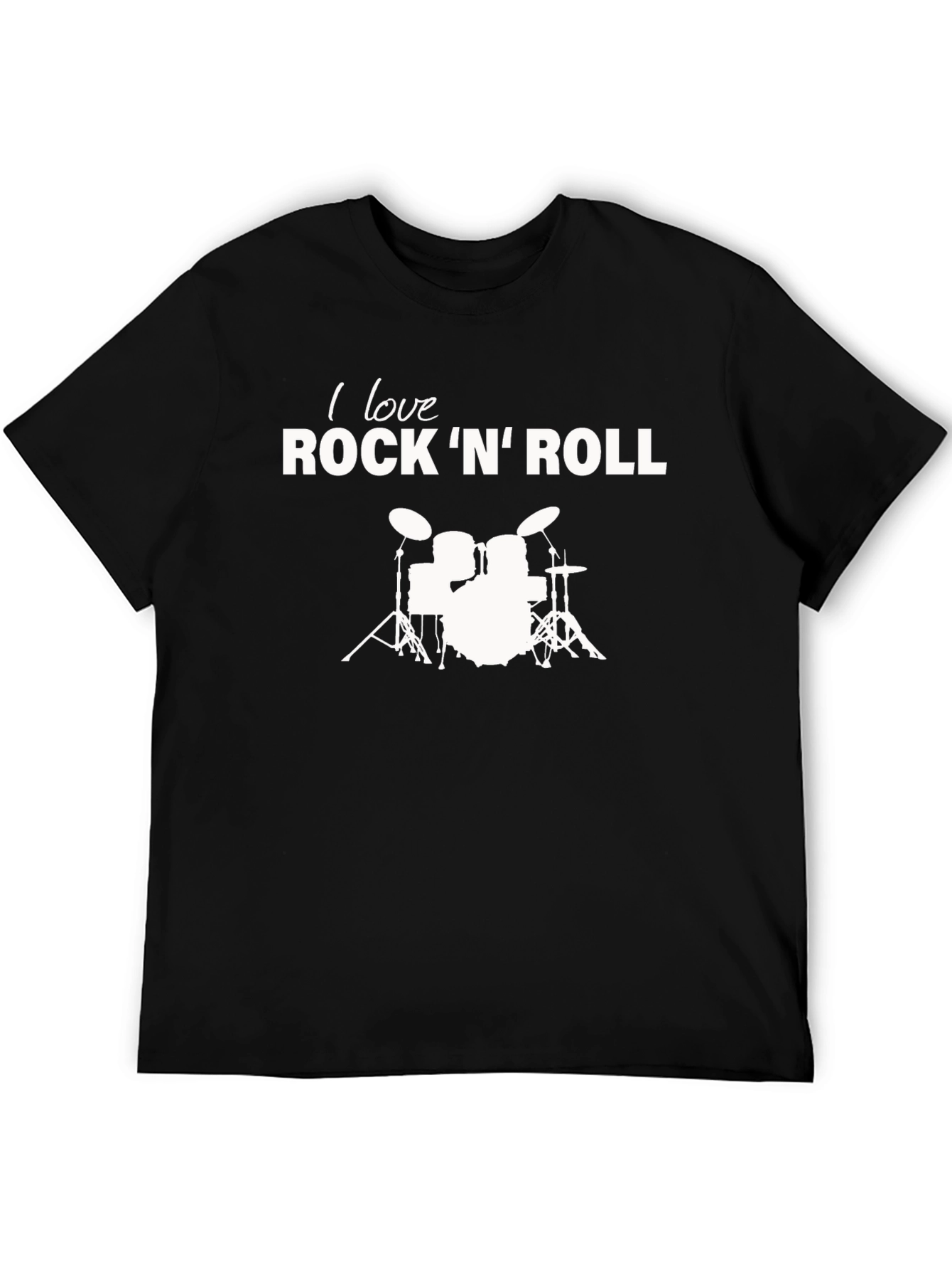I Love Rock N Roll Graphic Tee - Music Lovers T-Shirt