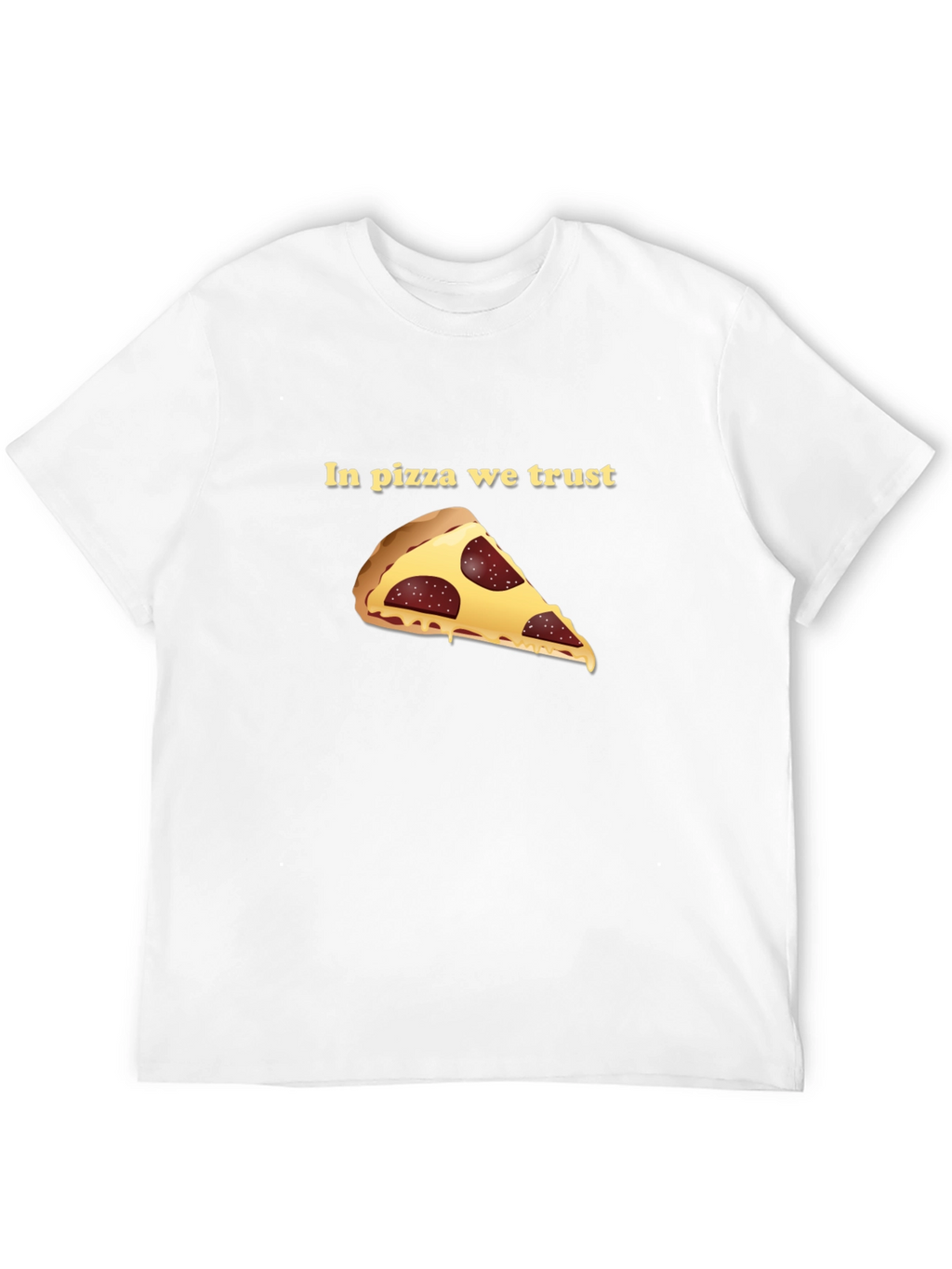 Pizza Trust Black Graphic Tee