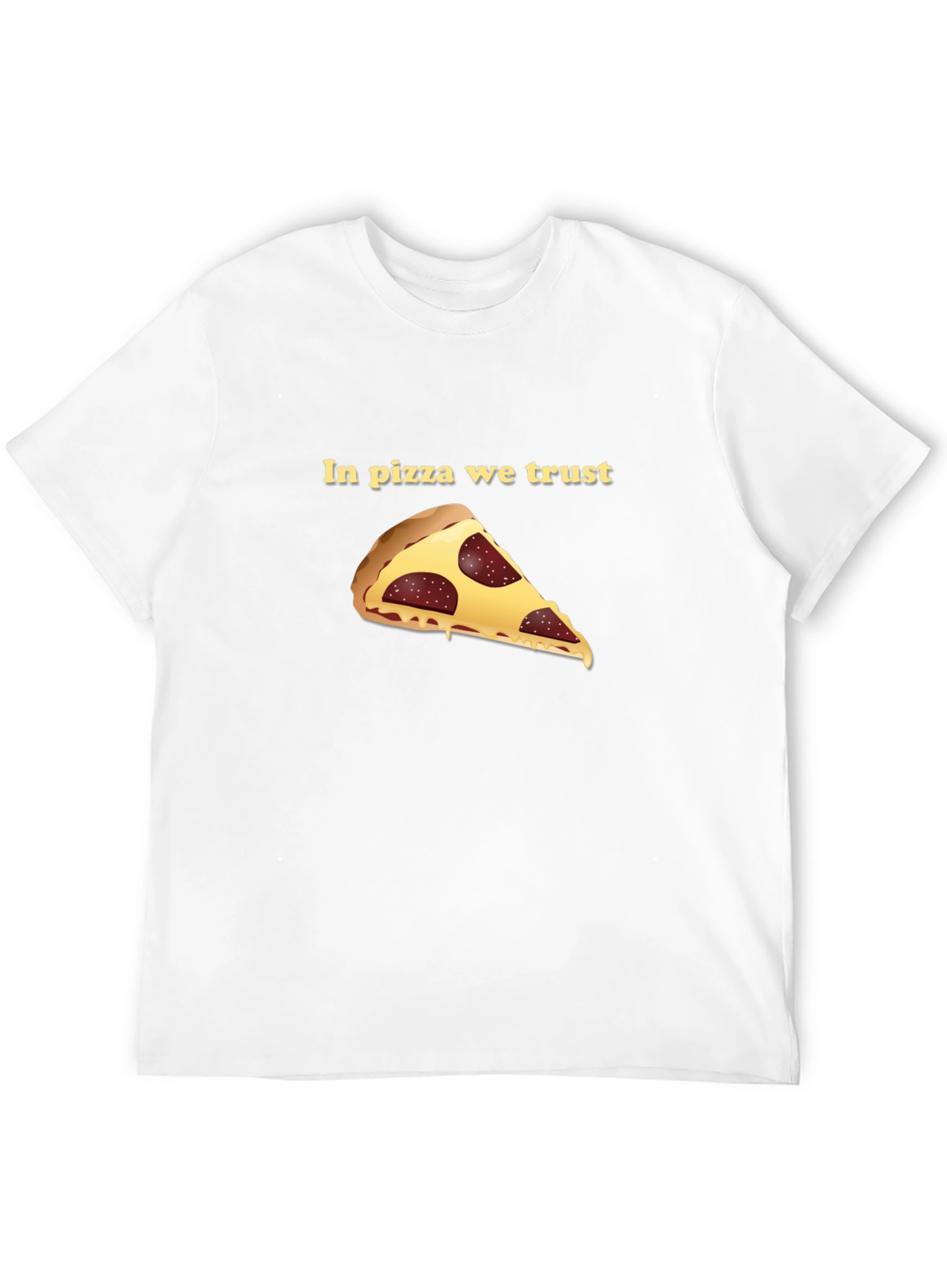 Pizza Trust Black Graphic Tee