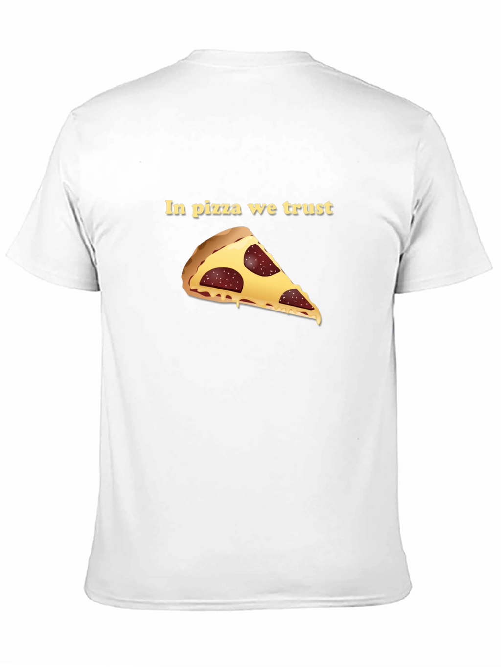 Pizza Trust Black Graphic Tee