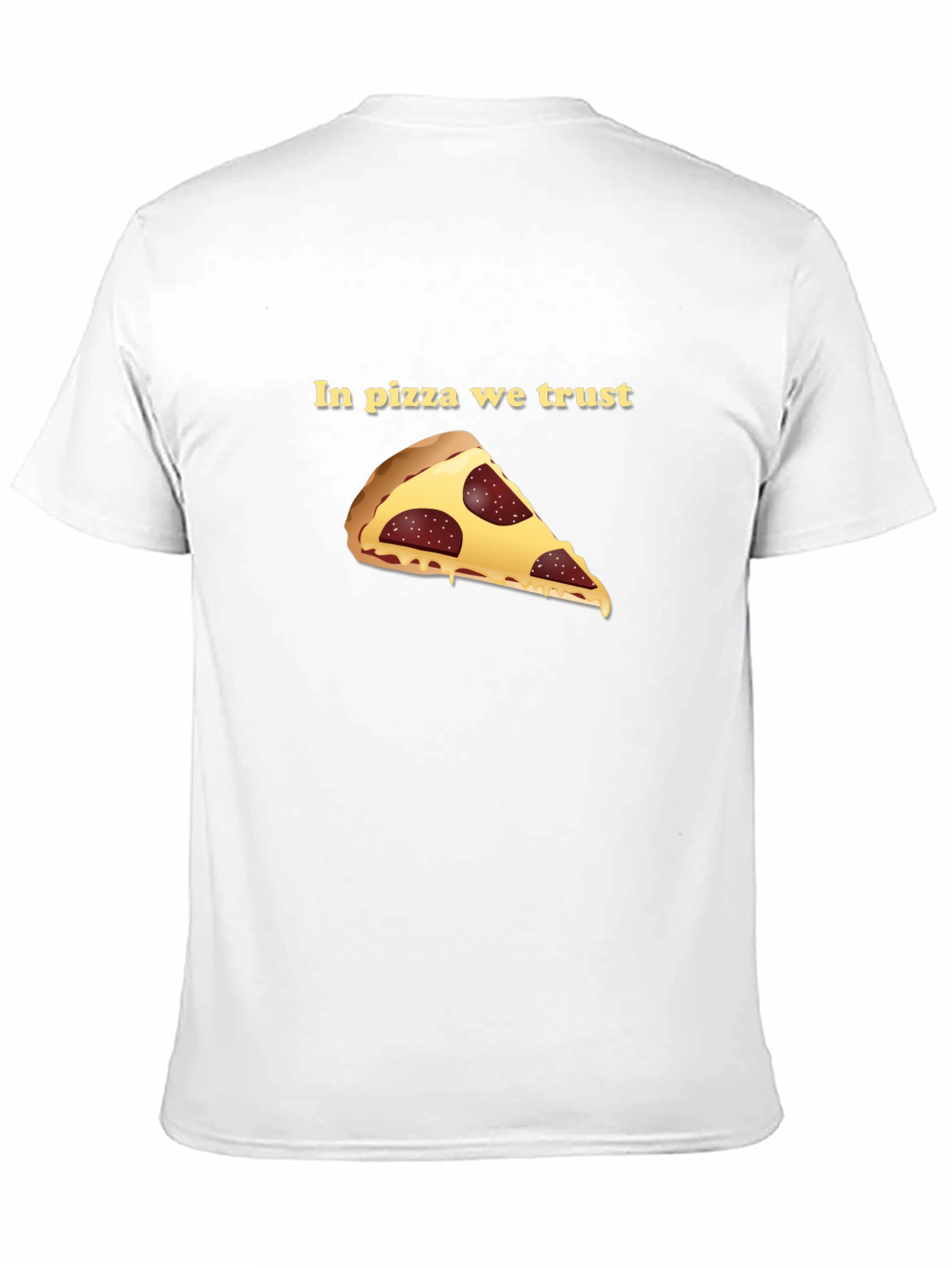 Pizza Trust Black Graphic Tee