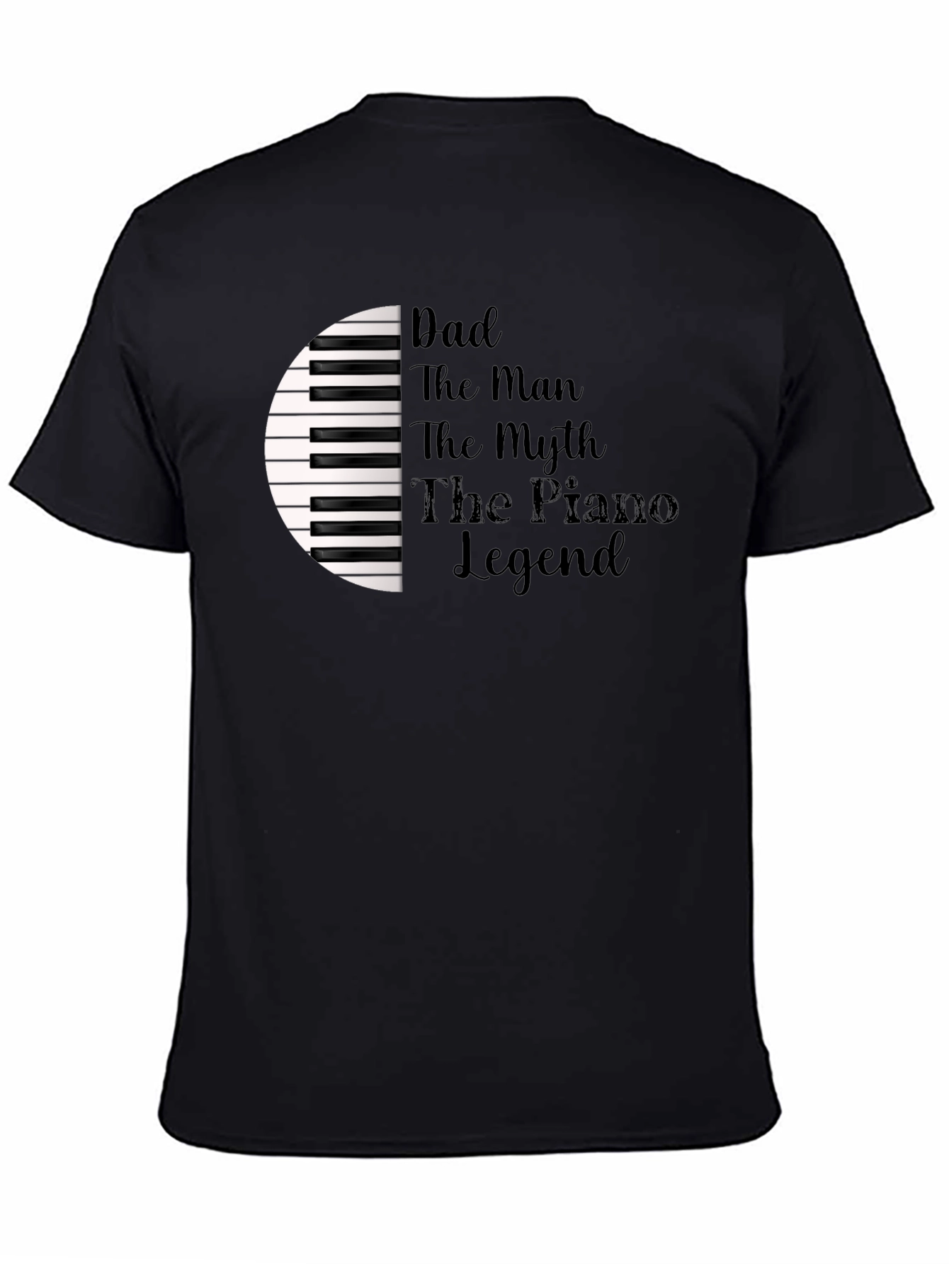 Dad Piano Legend T-Shirt - Musician Gift