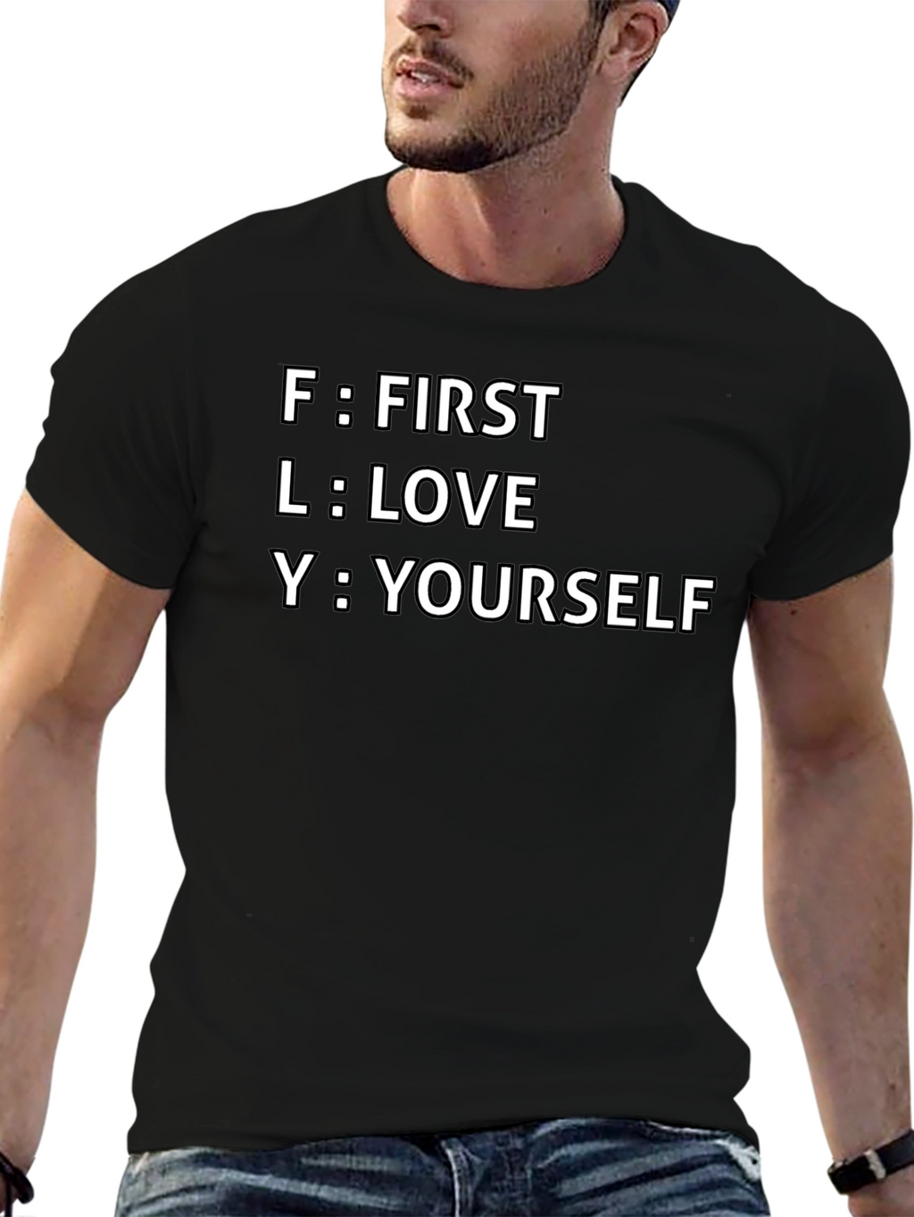 FLY Acronym T-Shirt - First Love Yourself Tee