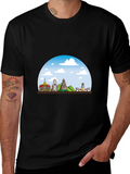 Chiang Mai Thailand T-Shirt Black Crew Neck Graphic Tee