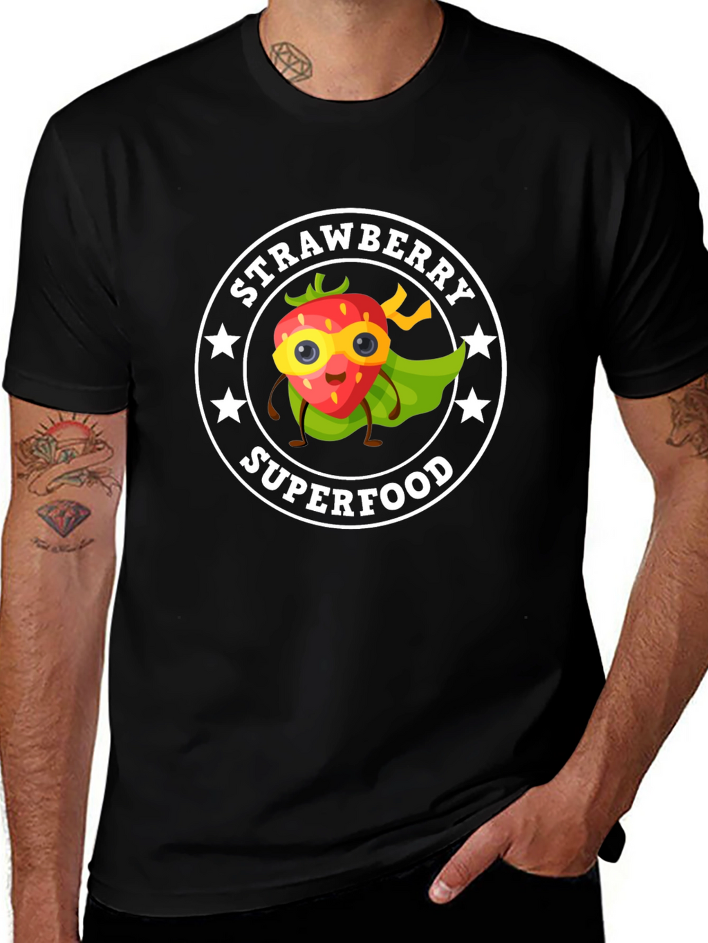 Strawberry Superfood Hero T-Shirt