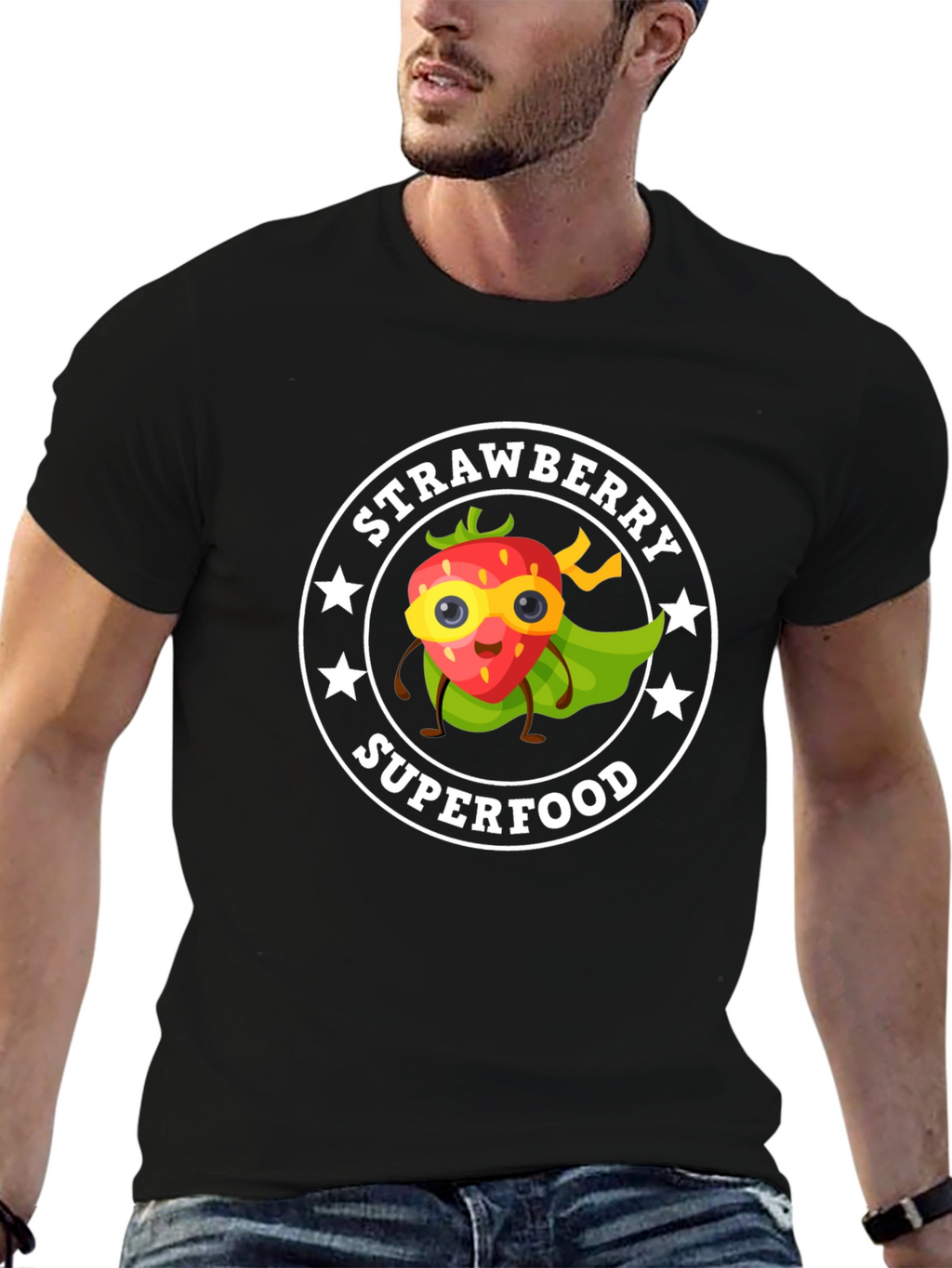 Strawberry Superfood Hero T-Shirt