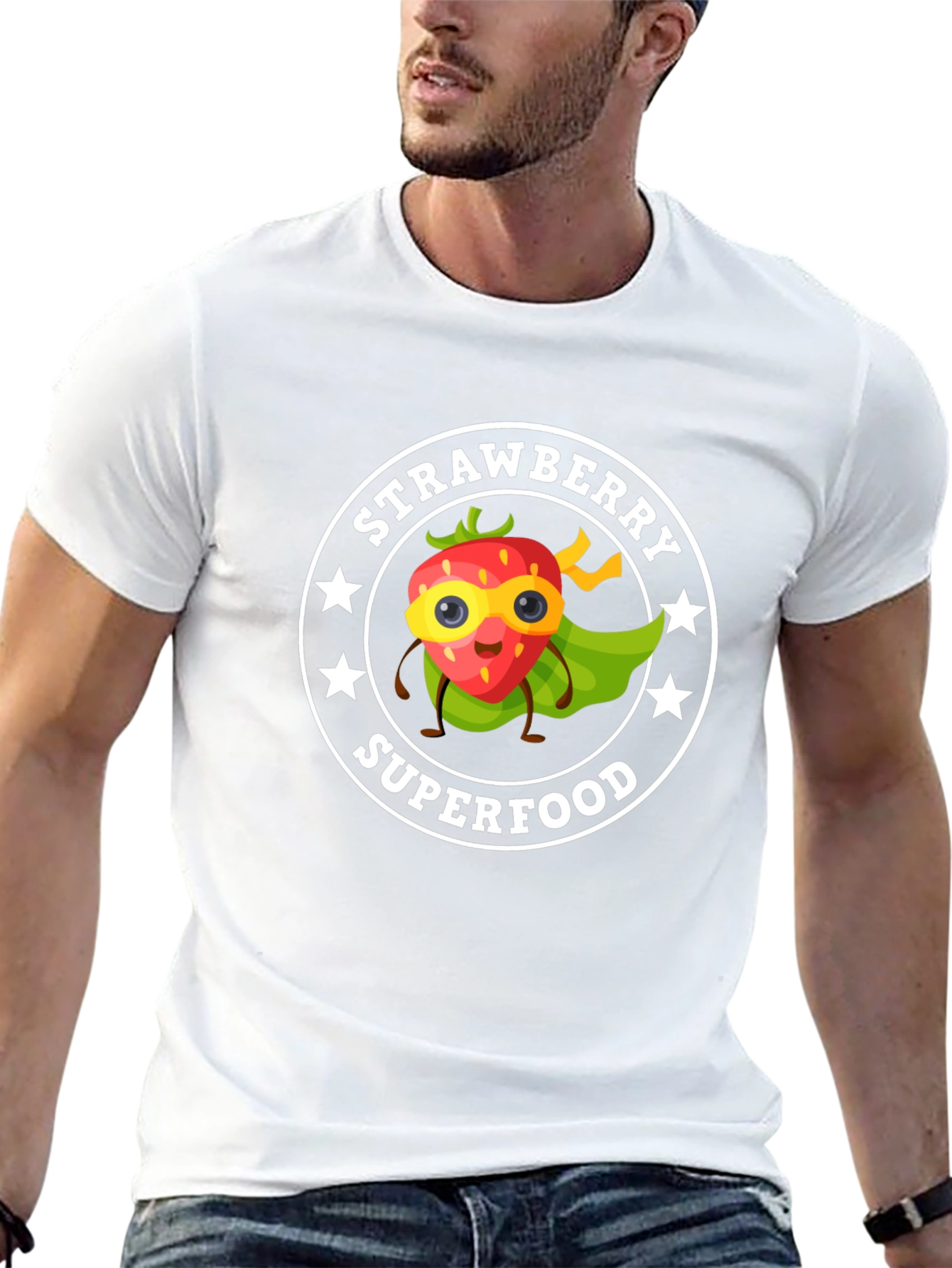 Strawberry Superfood Hero T-Shirt