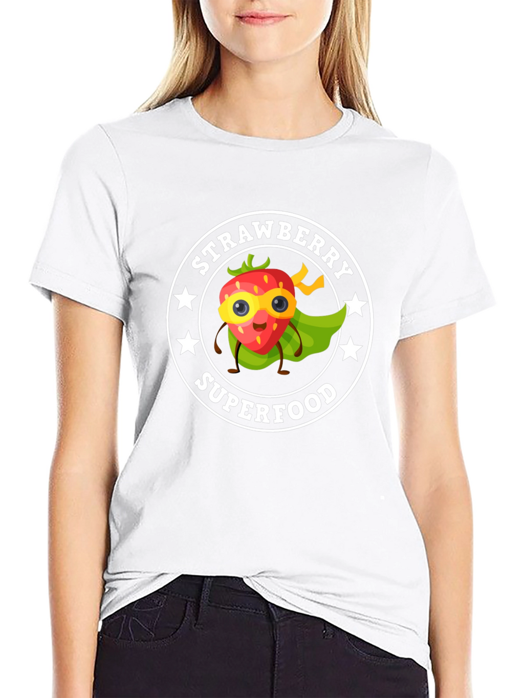 Strawberry Superfood Hero T-Shirt
