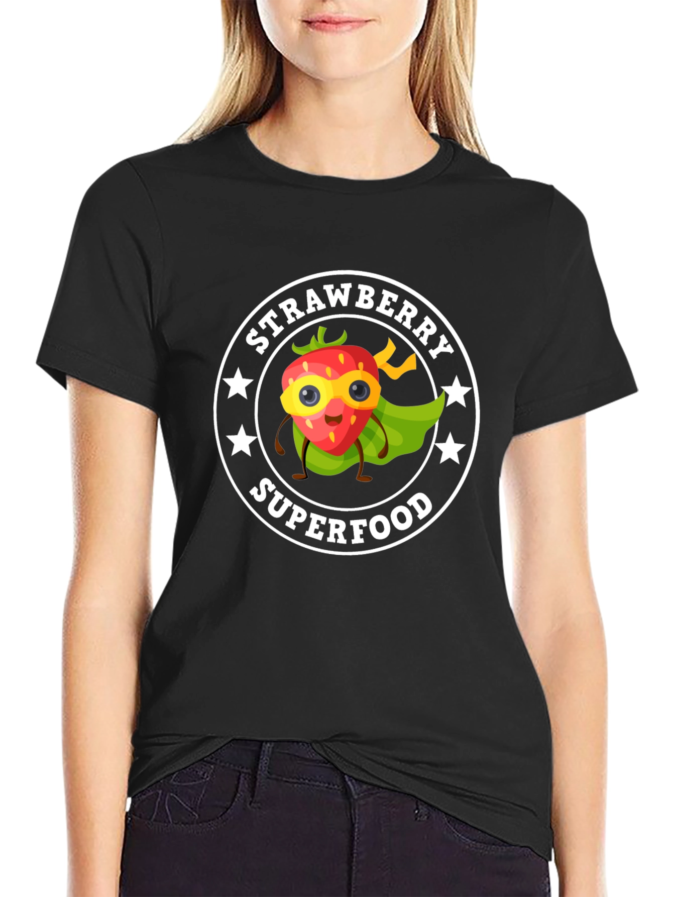 Strawberry Superfood Hero T-Shirt