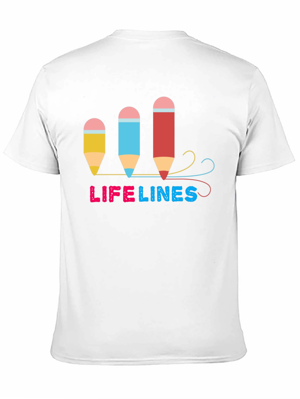 Lifelines Pencil Graphic T-Shirt