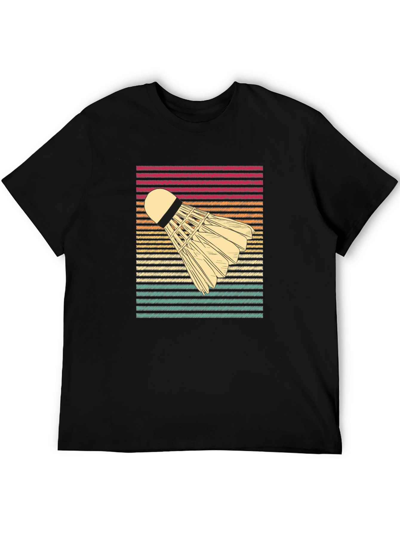 Retro Shuttlecock Graphic Tee