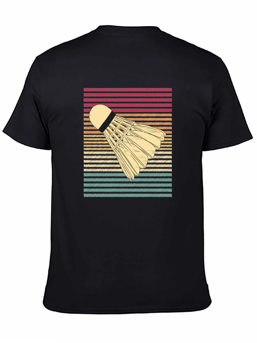 Retro Shuttlecock Graphic Tee