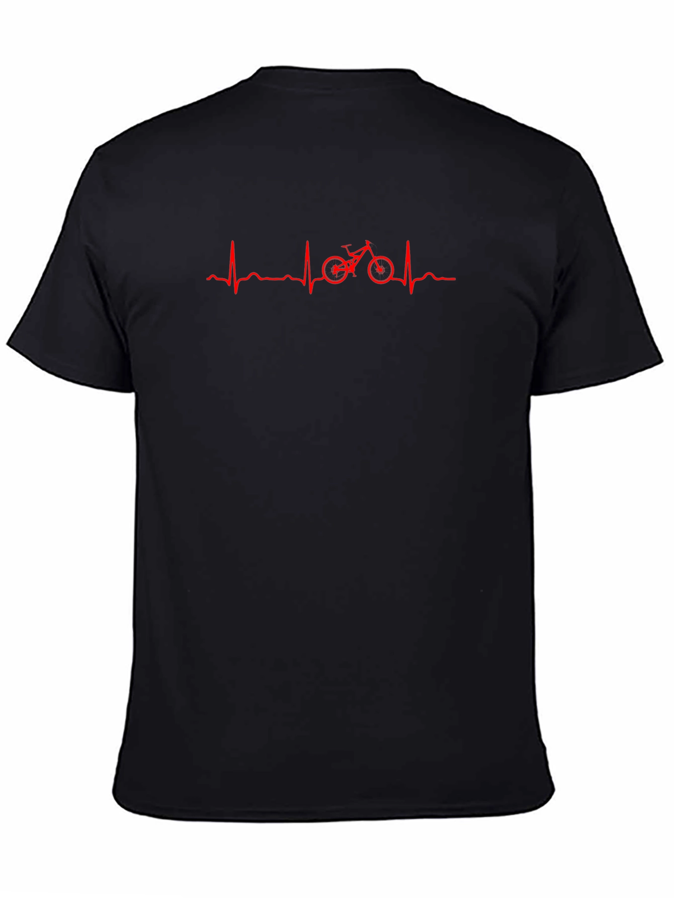Bike Heartbeat Graphic T-Shirt