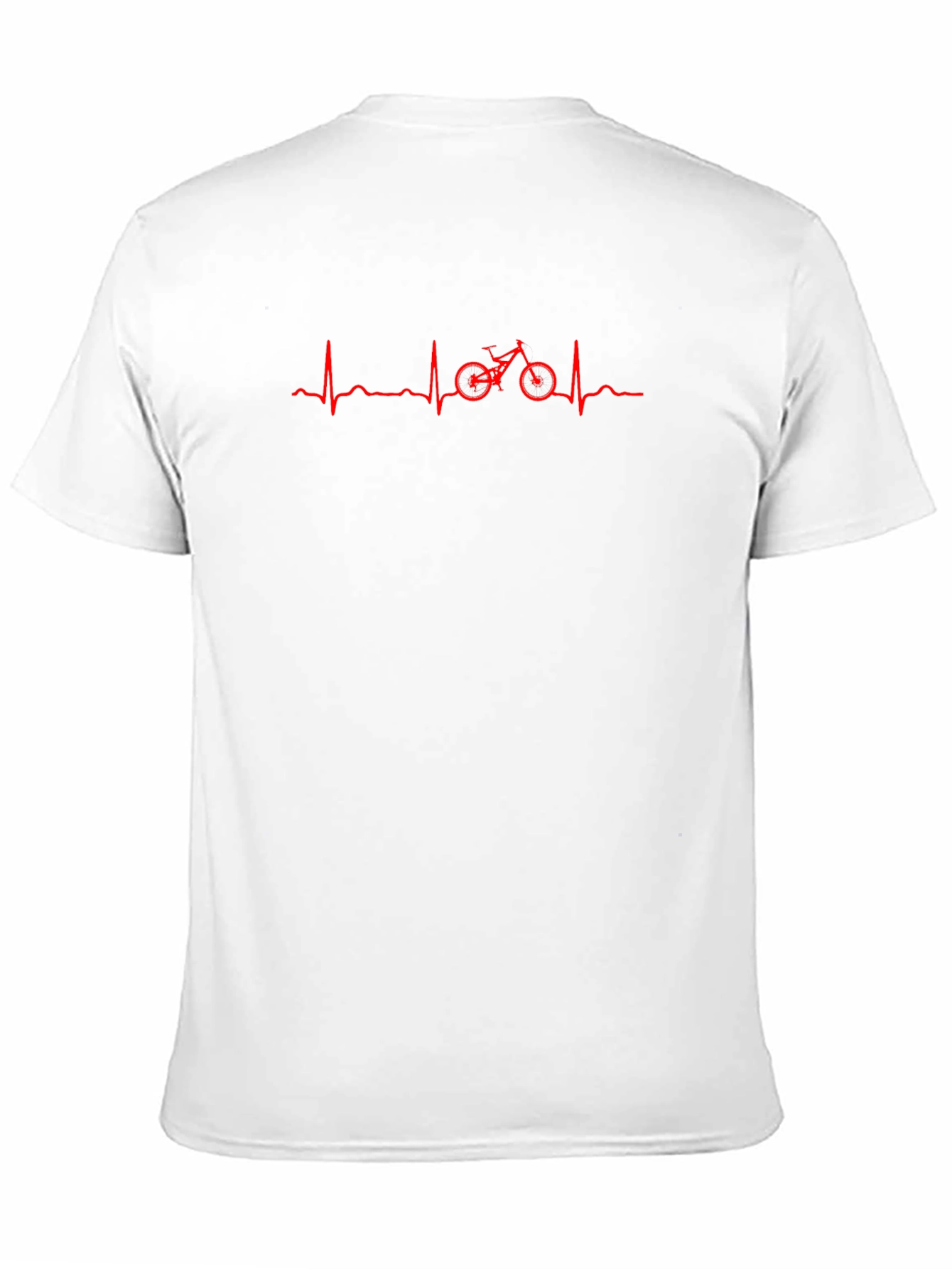 Bike Heartbeat Graphic T-Shirt