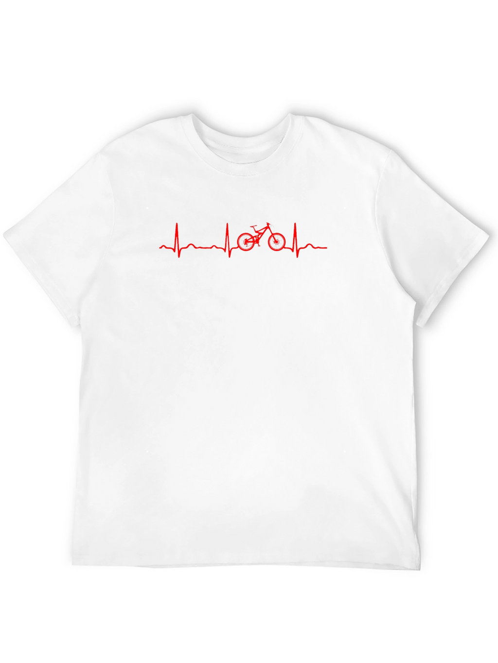 Bike Heartbeat Graphic T-Shirt
