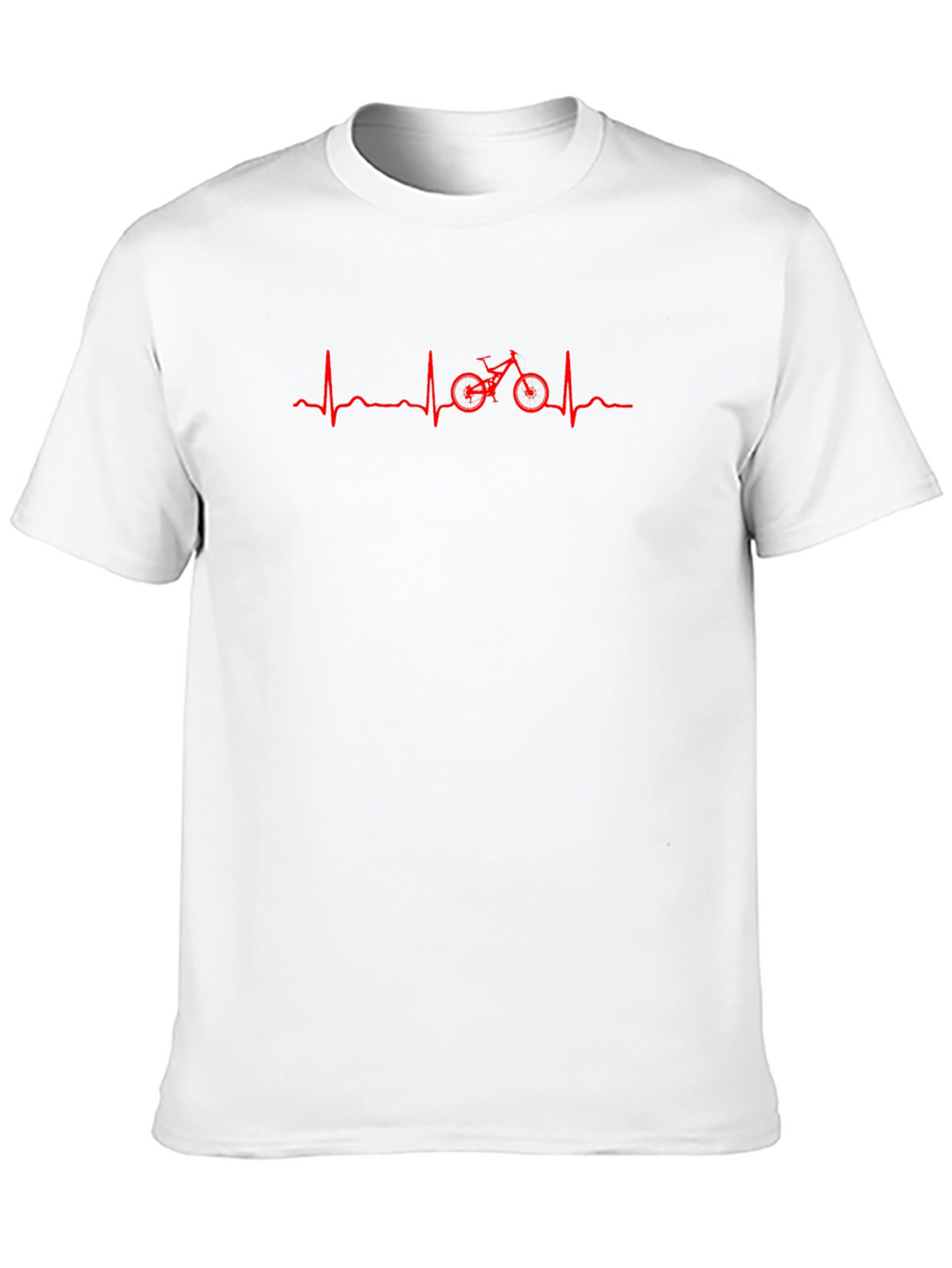 Bike Heartbeat Graphic T-Shirt