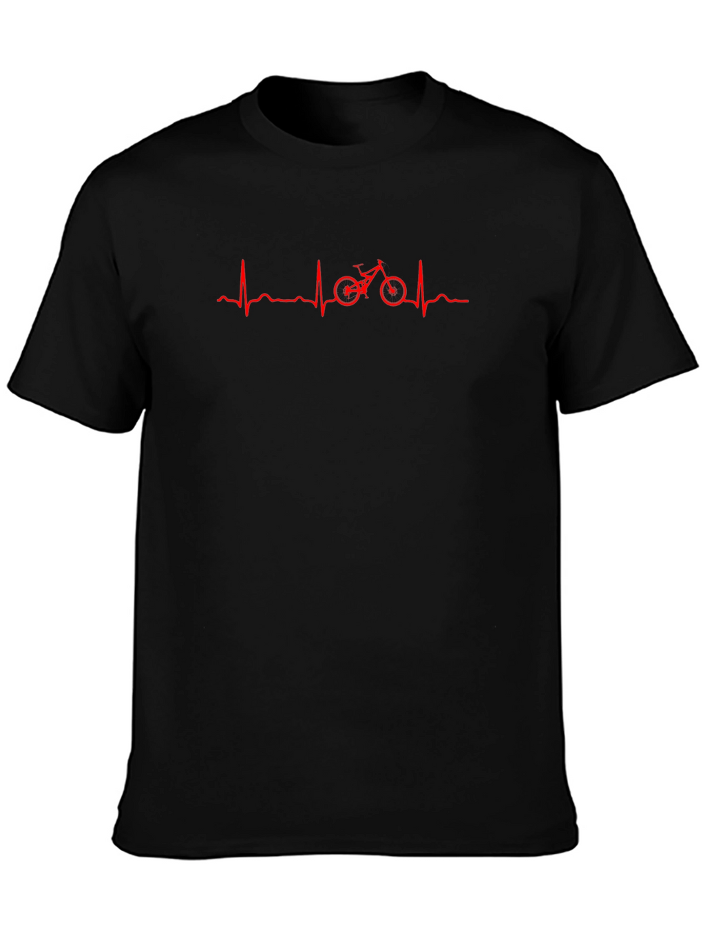 Bike Heartbeat Graphic T-Shirt