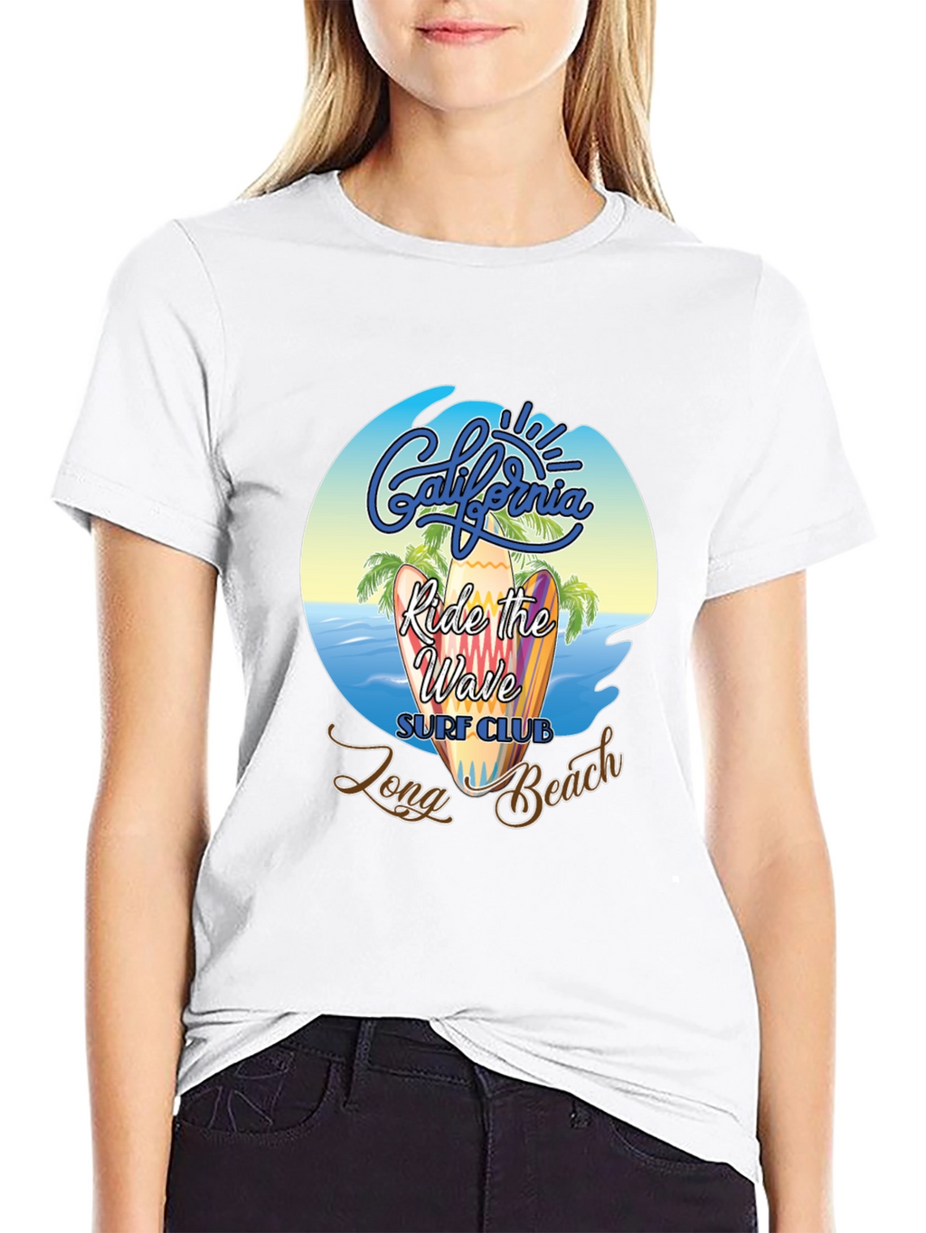 California Surf Club Black T-Shirt