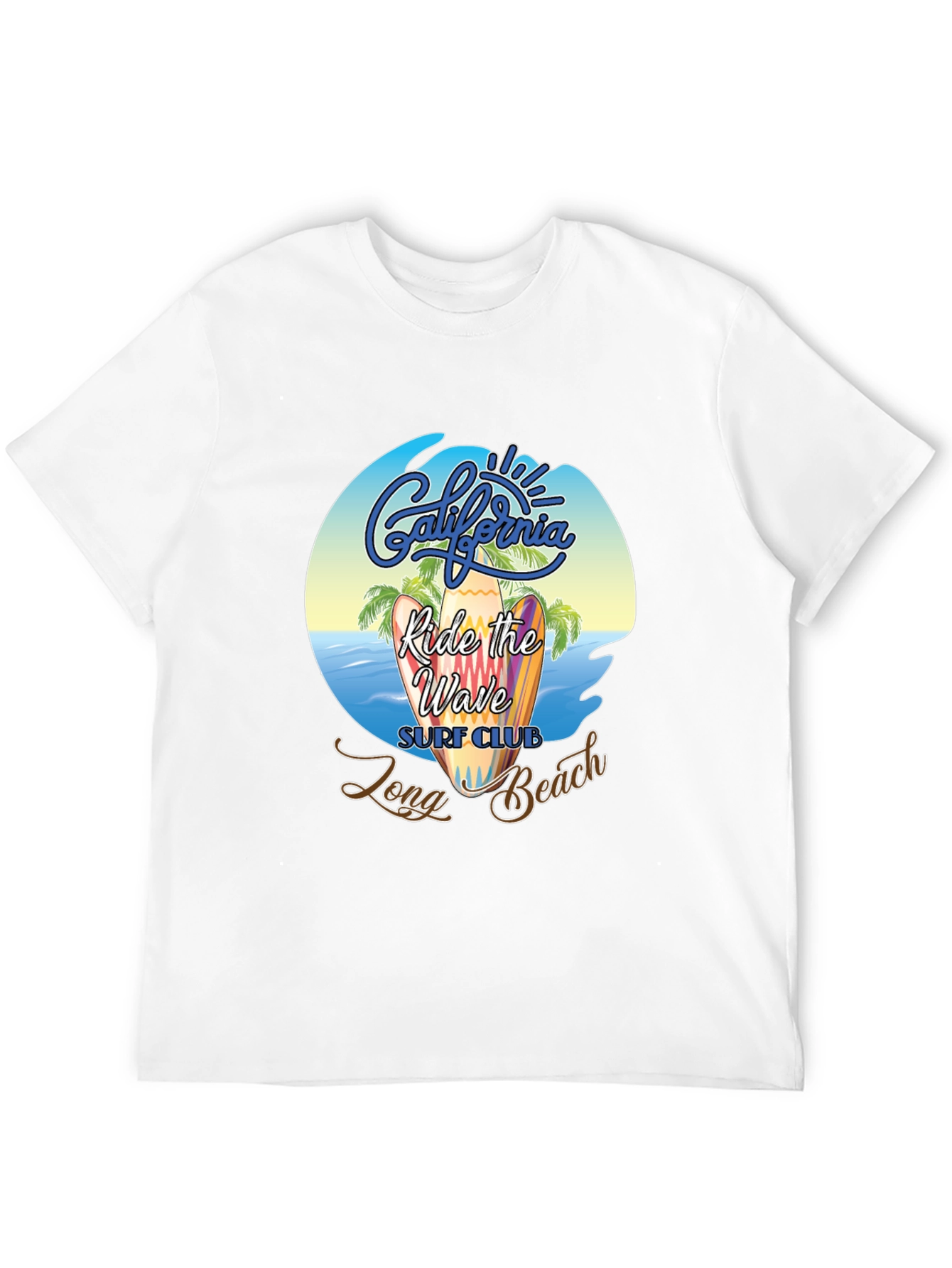 California Surf Club Black T-Shirt