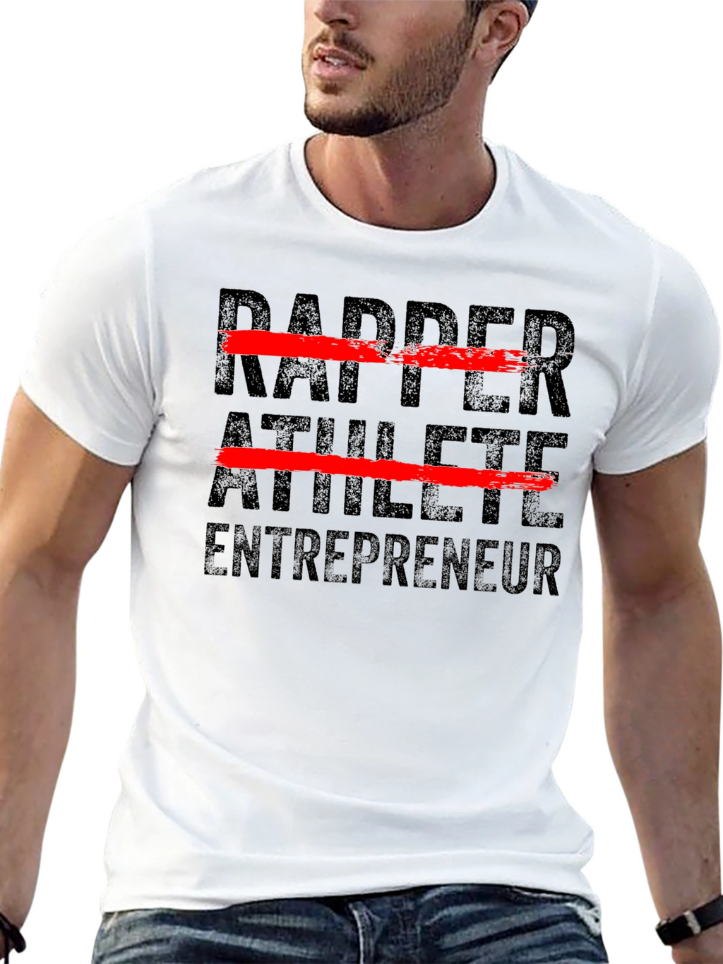 Rapper Athlete Entrepreneur Graphic T-Shirt