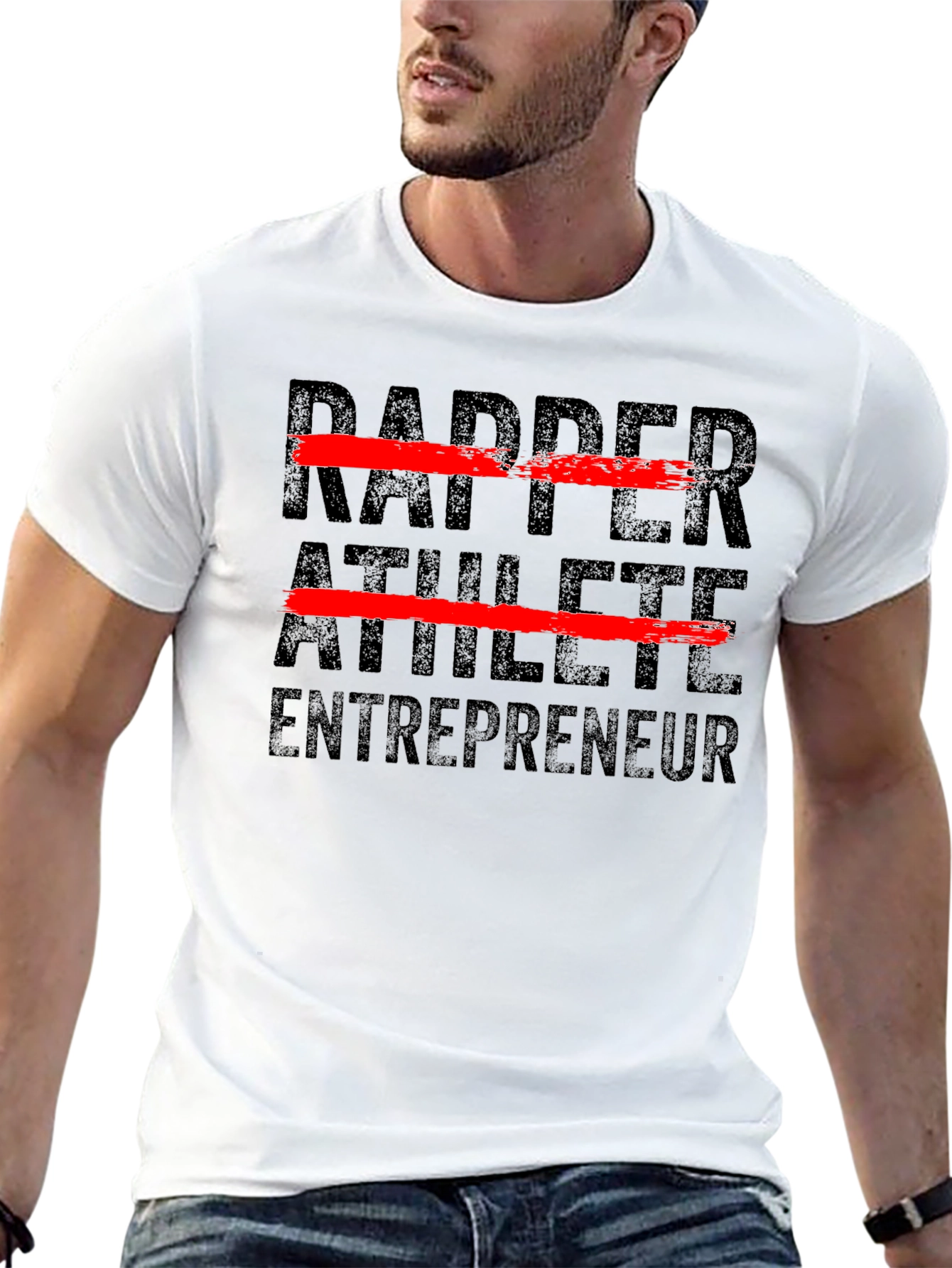 Rapper Athlete Entrepreneur Graphic T-Shirt