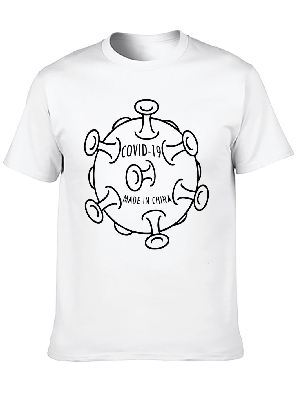 Novelty COVID-19 Made in China T-Shirt
