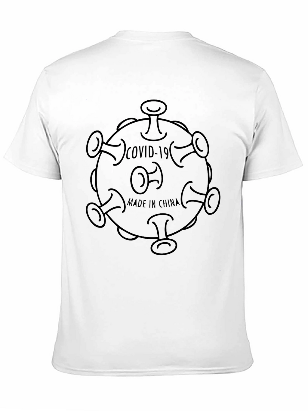 Novelty COVID-19 Made in China T-Shirt