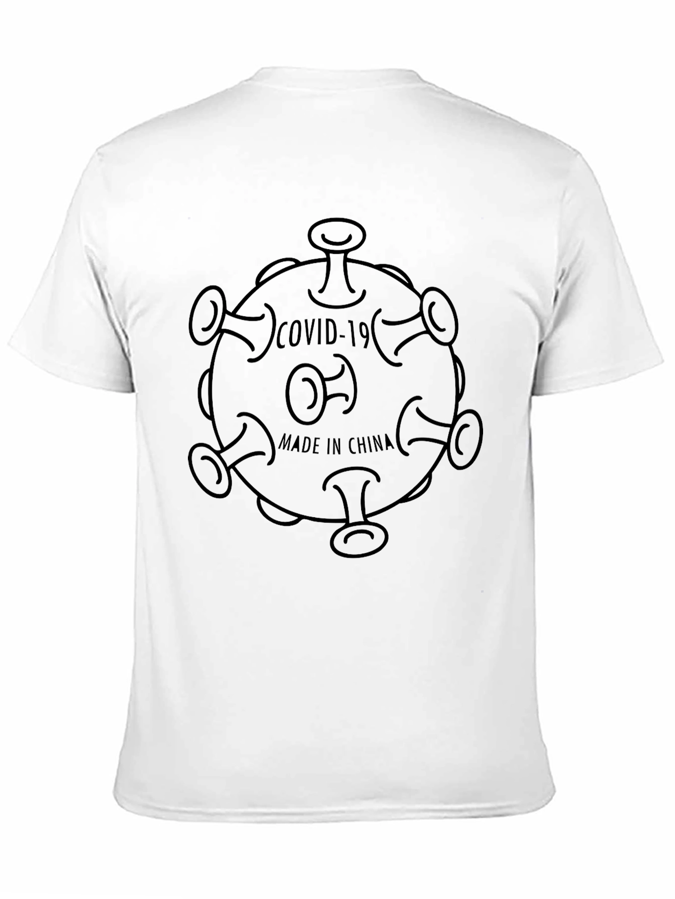 Novelty COVID-19 Made in China T-Shirt