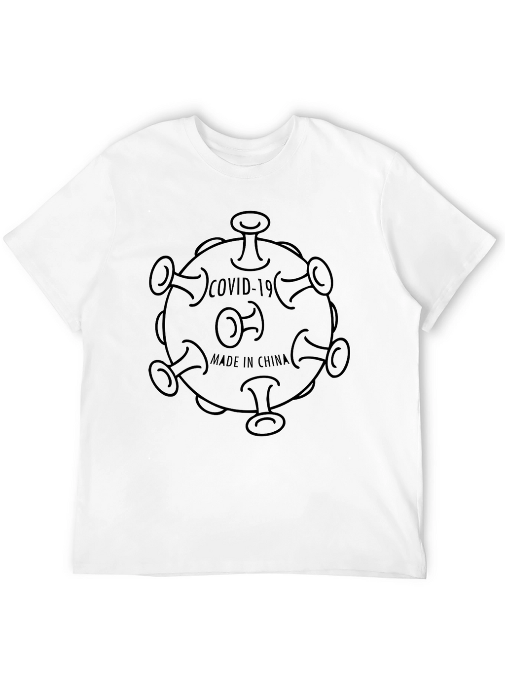 Novelty COVID-19 Made in China T-Shirt