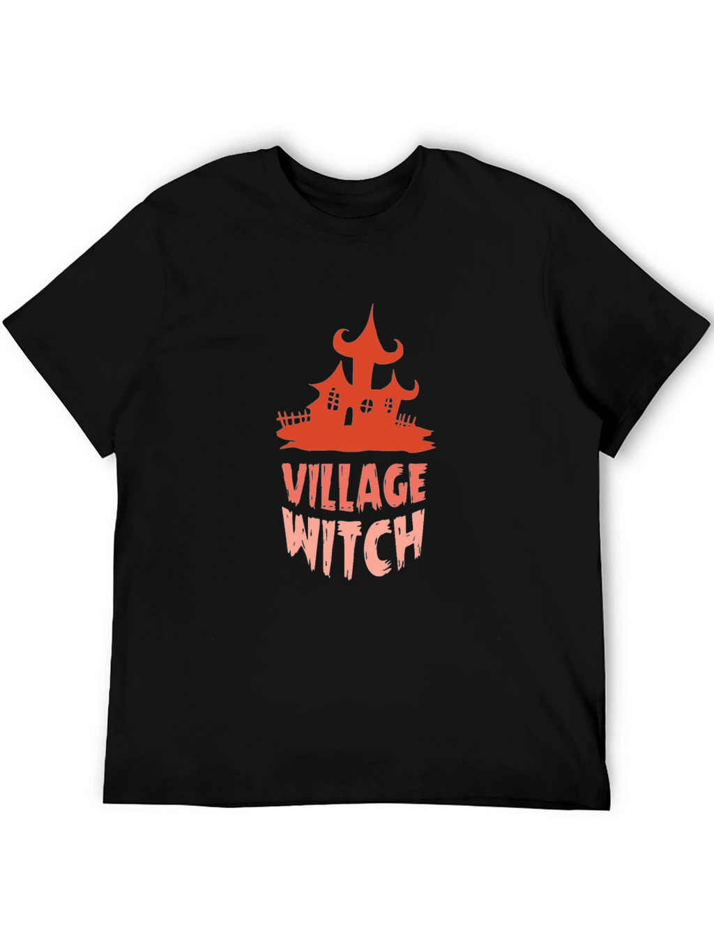 Village Witch Graphic Tee - Halloween T-Shirt