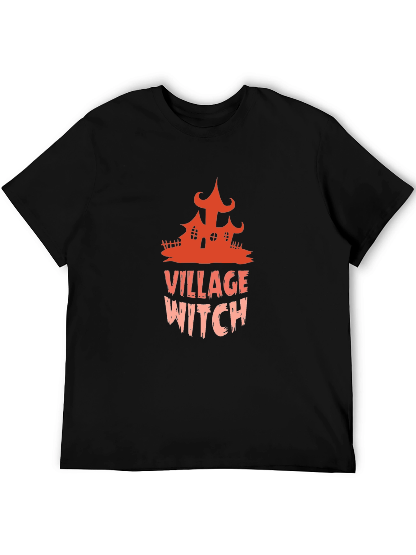 Village Witch Graphic Tee - Halloween T-Shirt
