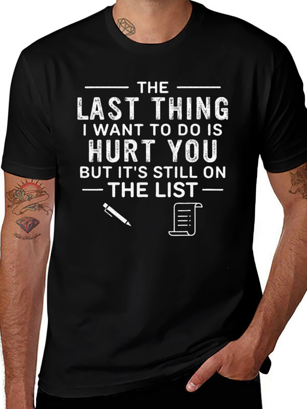 Humorous Hurt You List T-Shirt