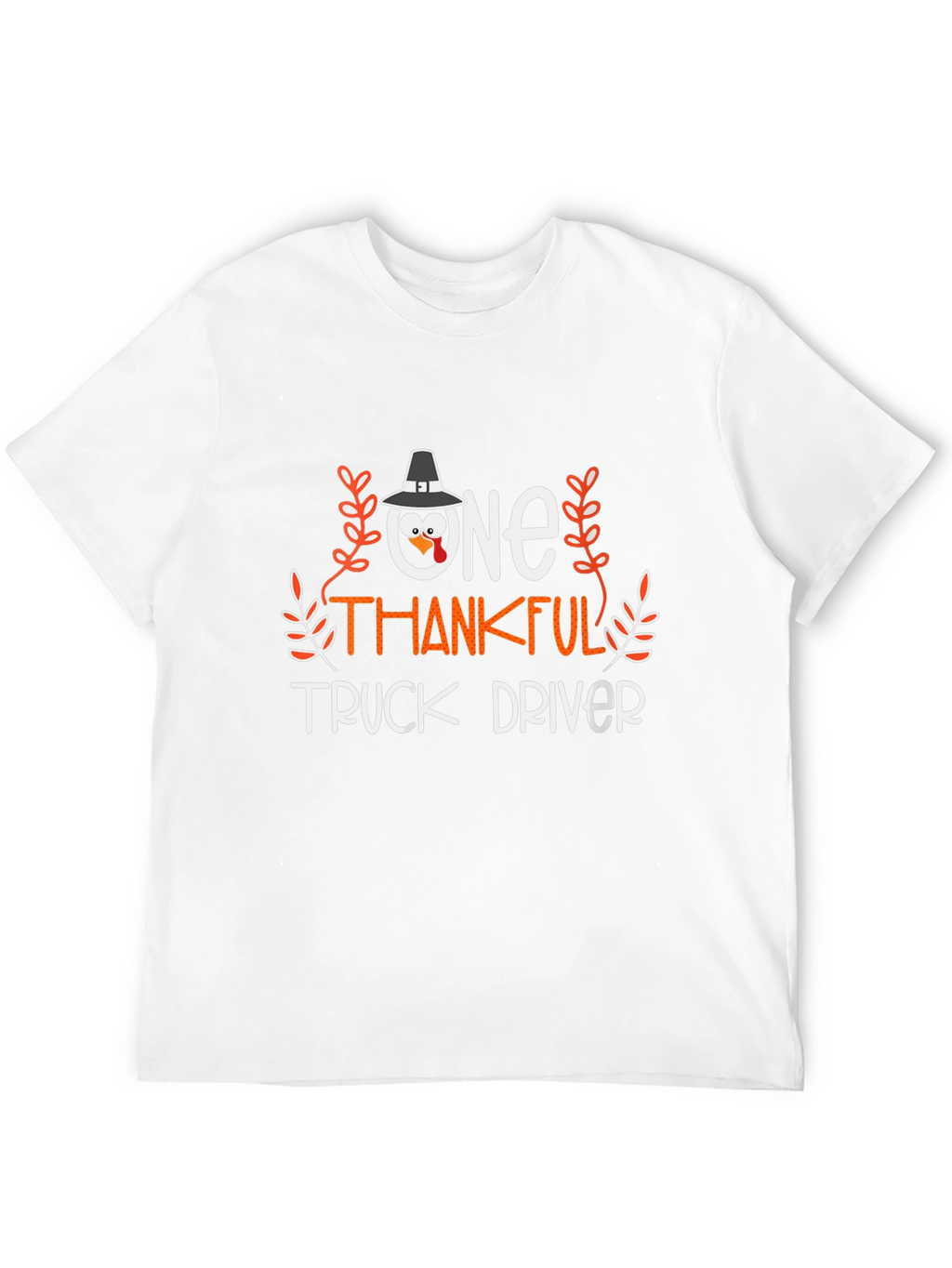 One Thankful Truck Driver Thanksgiving T-Shirt