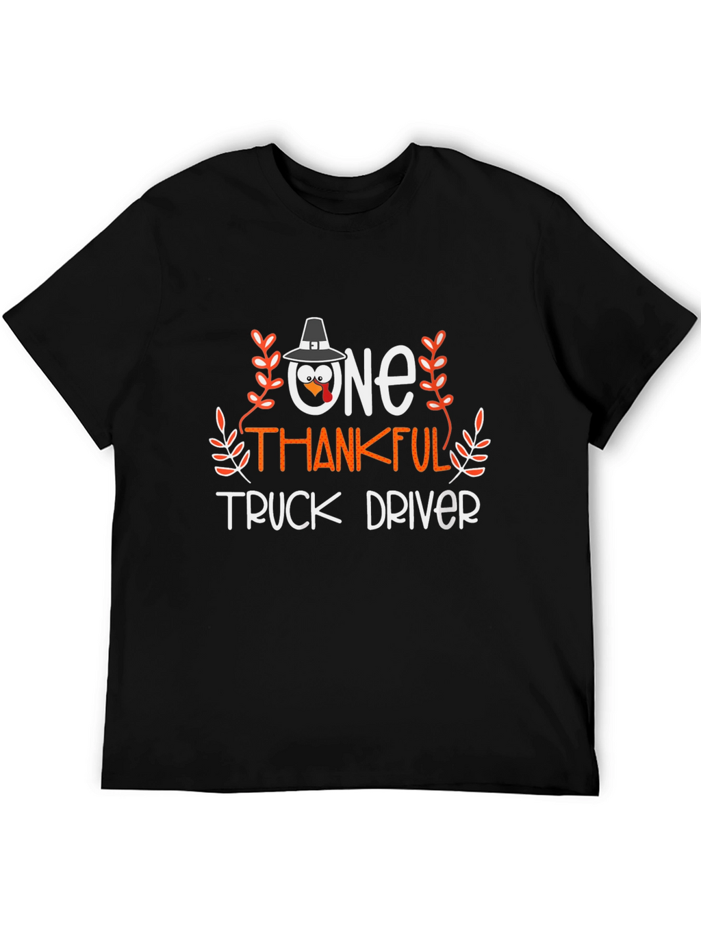 One Thankful Truck Driver Thanksgiving T-Shirt