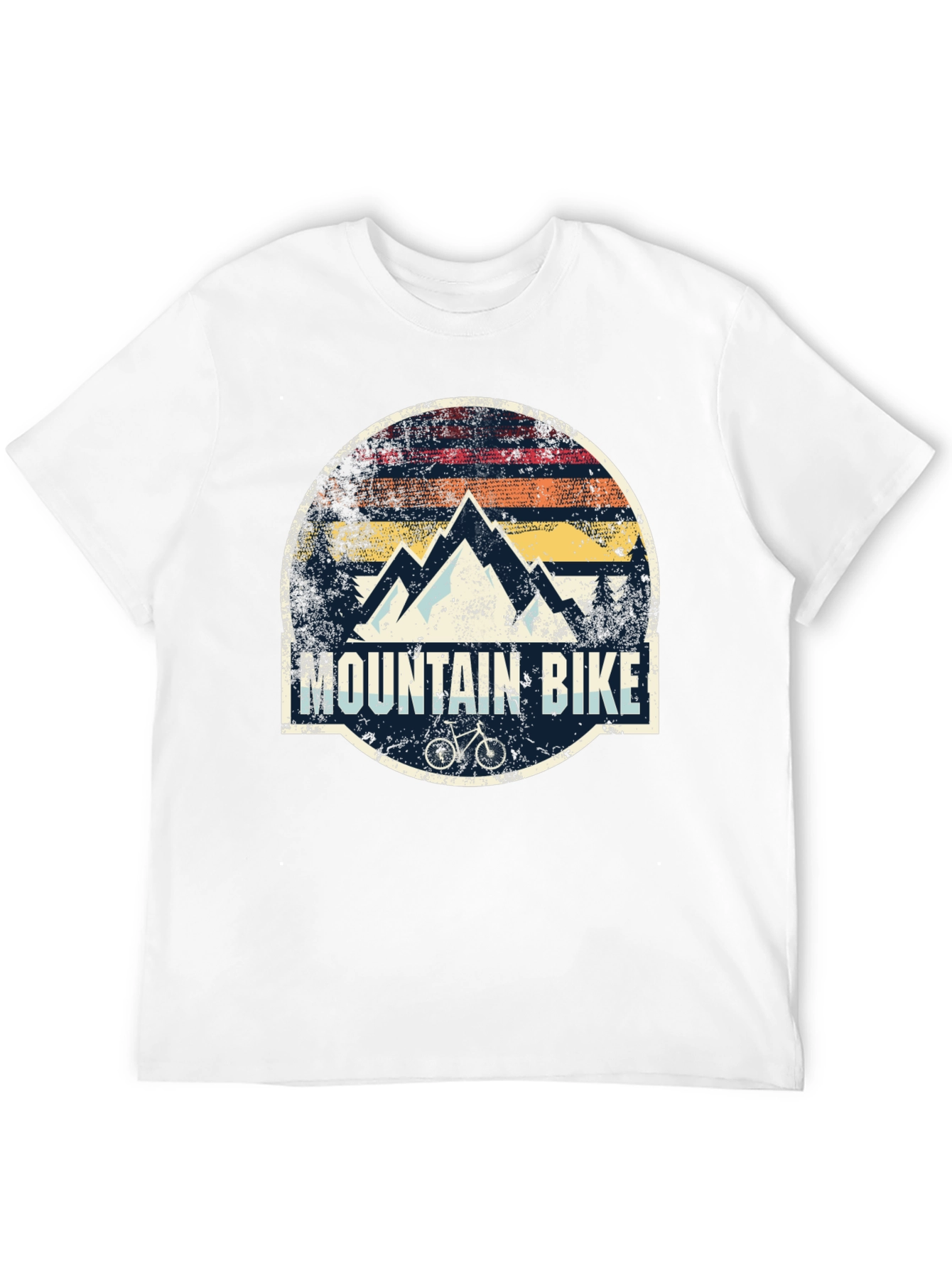 Mountain Bike Graphic Tee - Outdoor Adventure Shirt