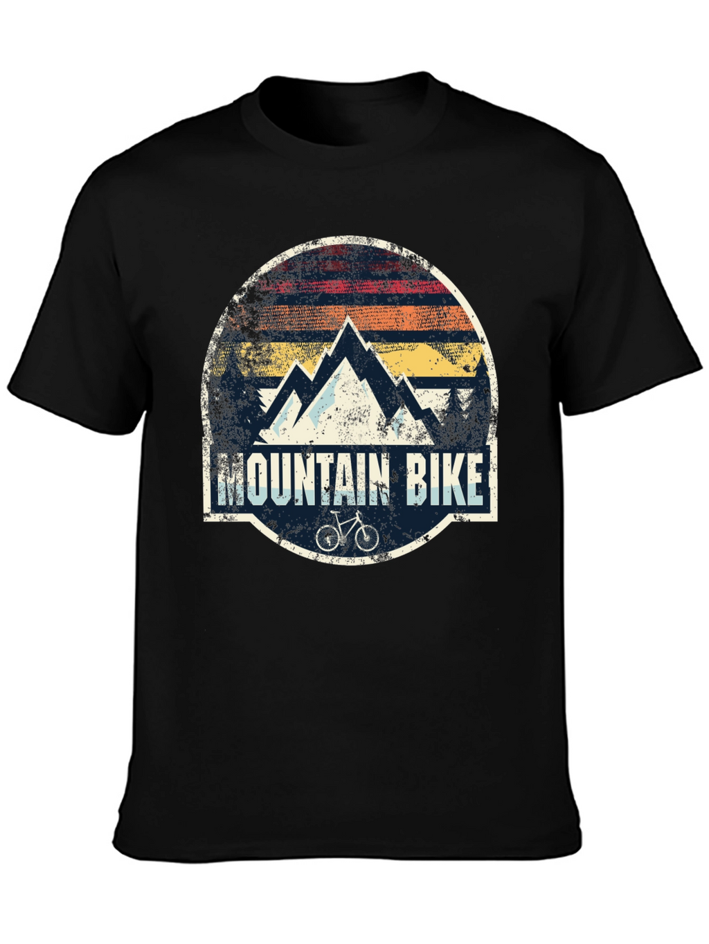 Mountain Bike Graphic Tee - Outdoor Adventure Shirt