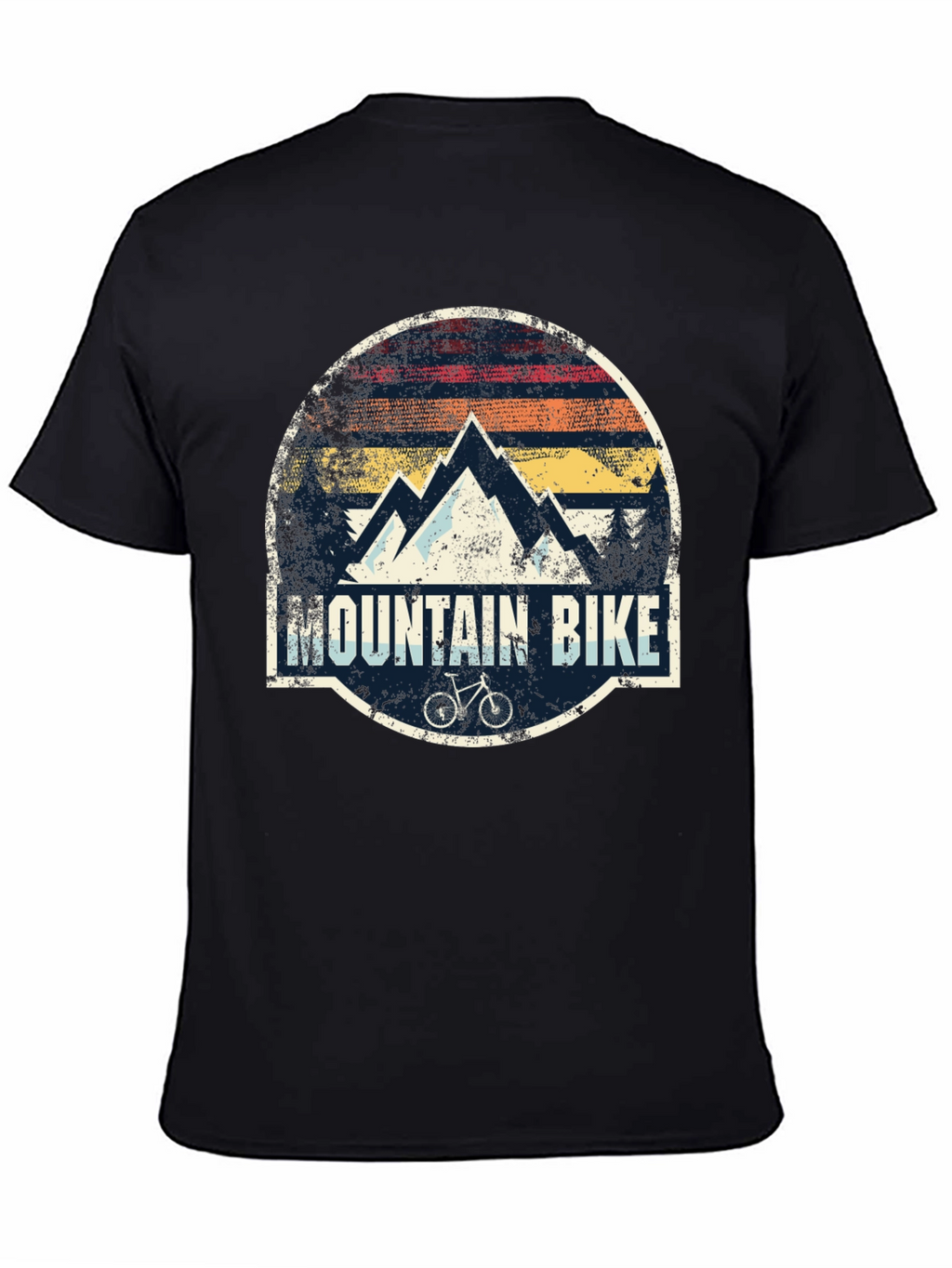Mountain Bike Graphic Tee - Outdoor Adventure Shirt