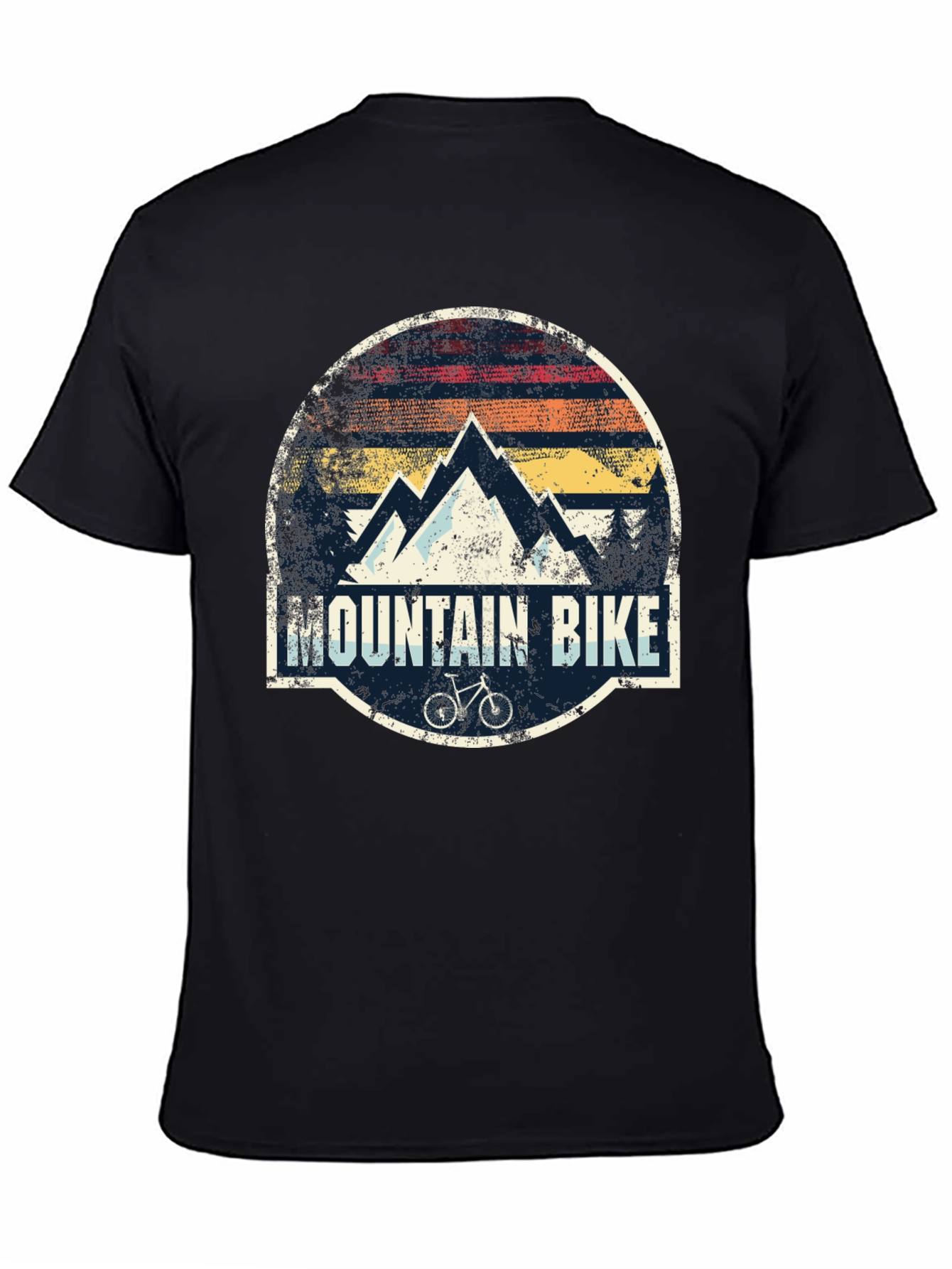 Mountain Bike Graphic Tee - Outdoor Adventure Shirt