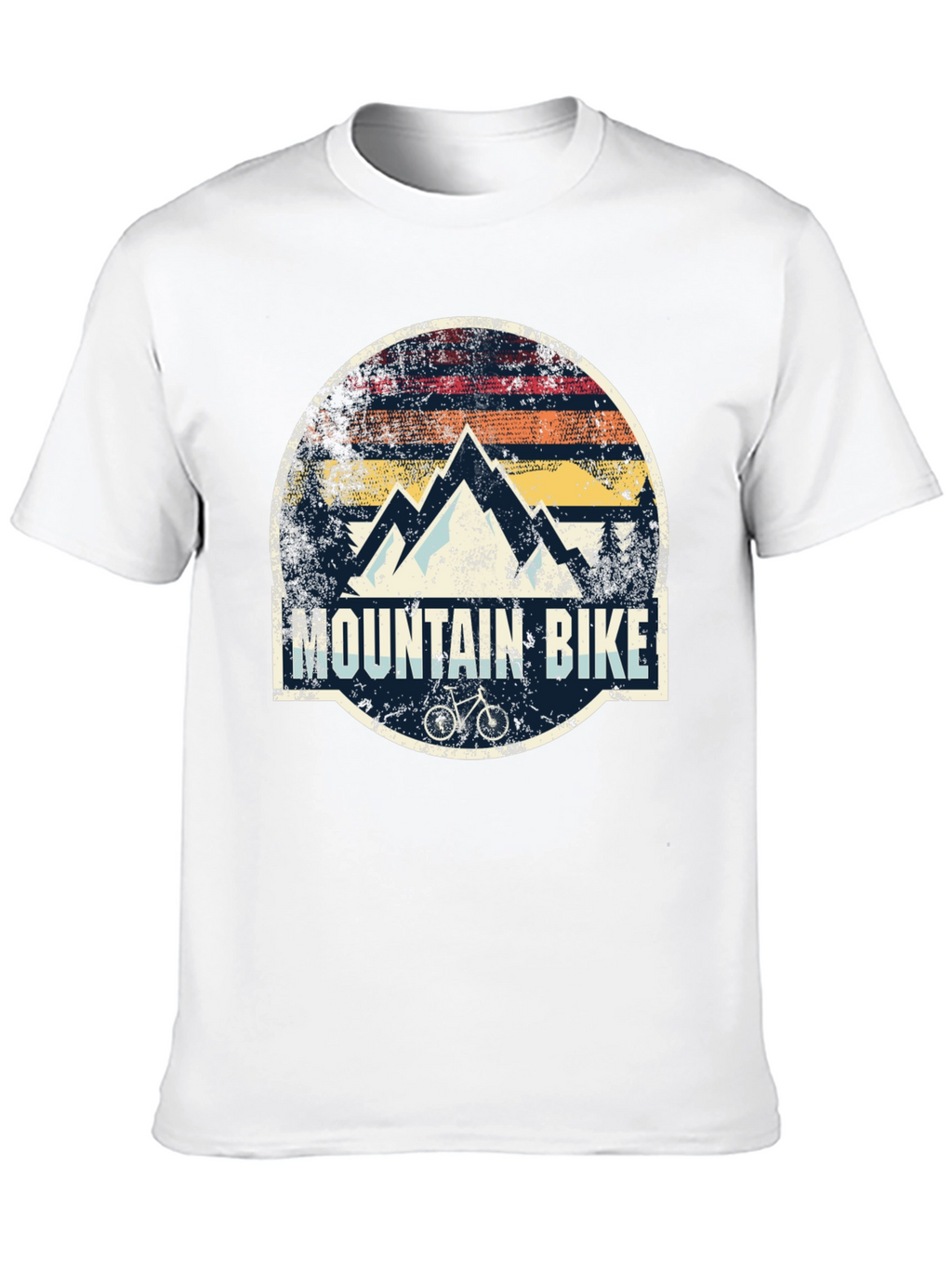 Mountain Bike Graphic Tee - Outdoor Adventure Shirt