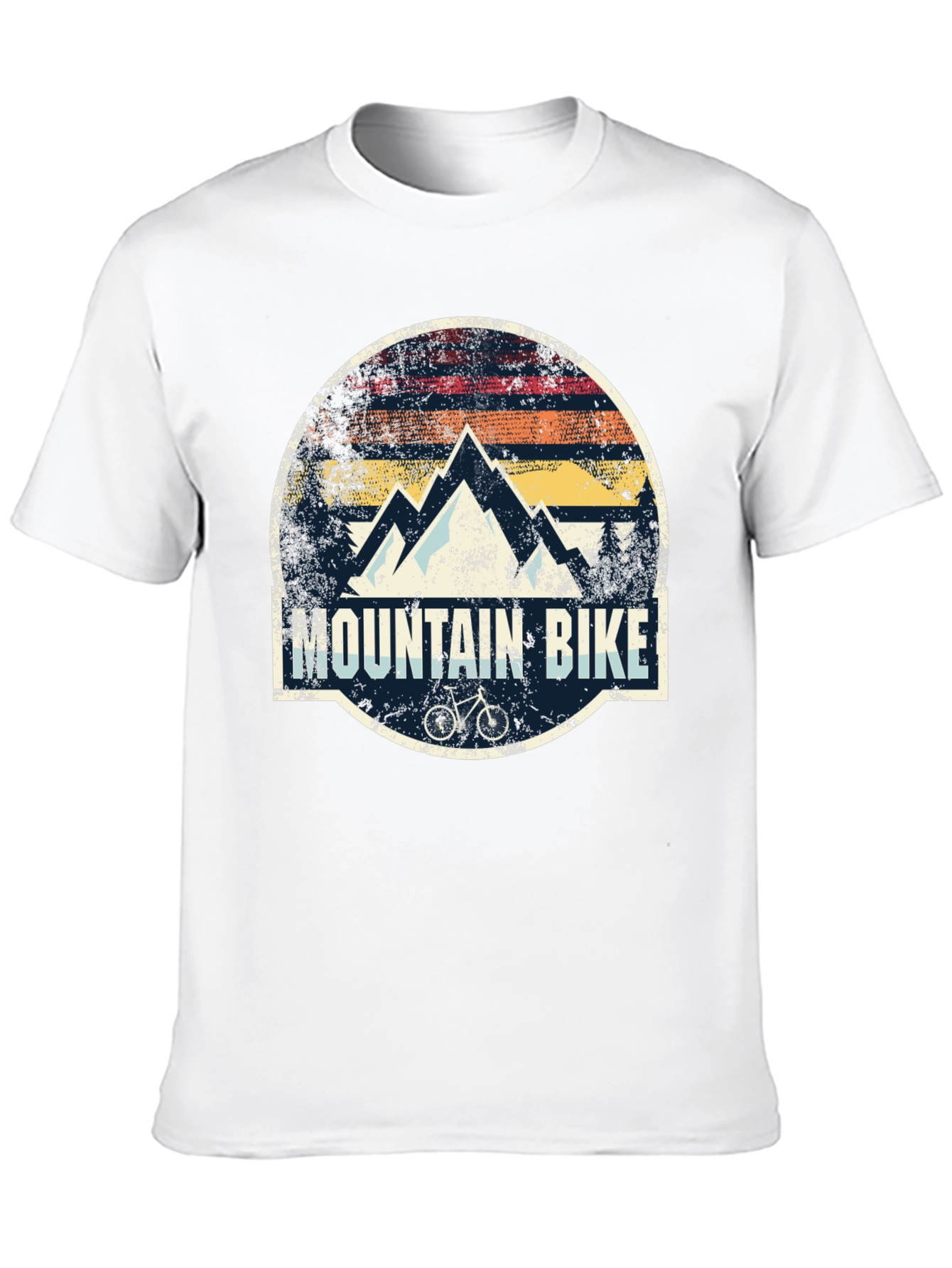 Mountain Bike Graphic Tee - Outdoor Adventure Shirt