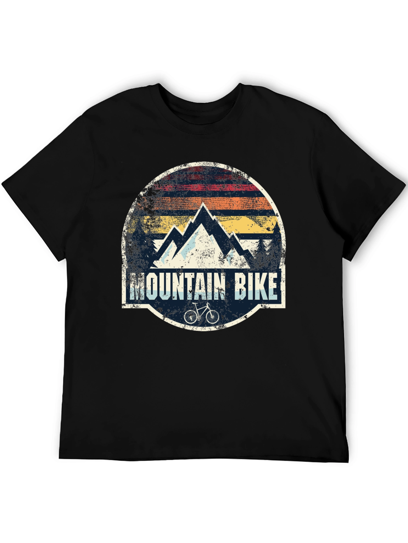 Mountain Bike Graphic Tee - Outdoor Adventure Shirt