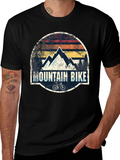 Mountain Bike Graphic Tee - Outdoor Adventure Shirt