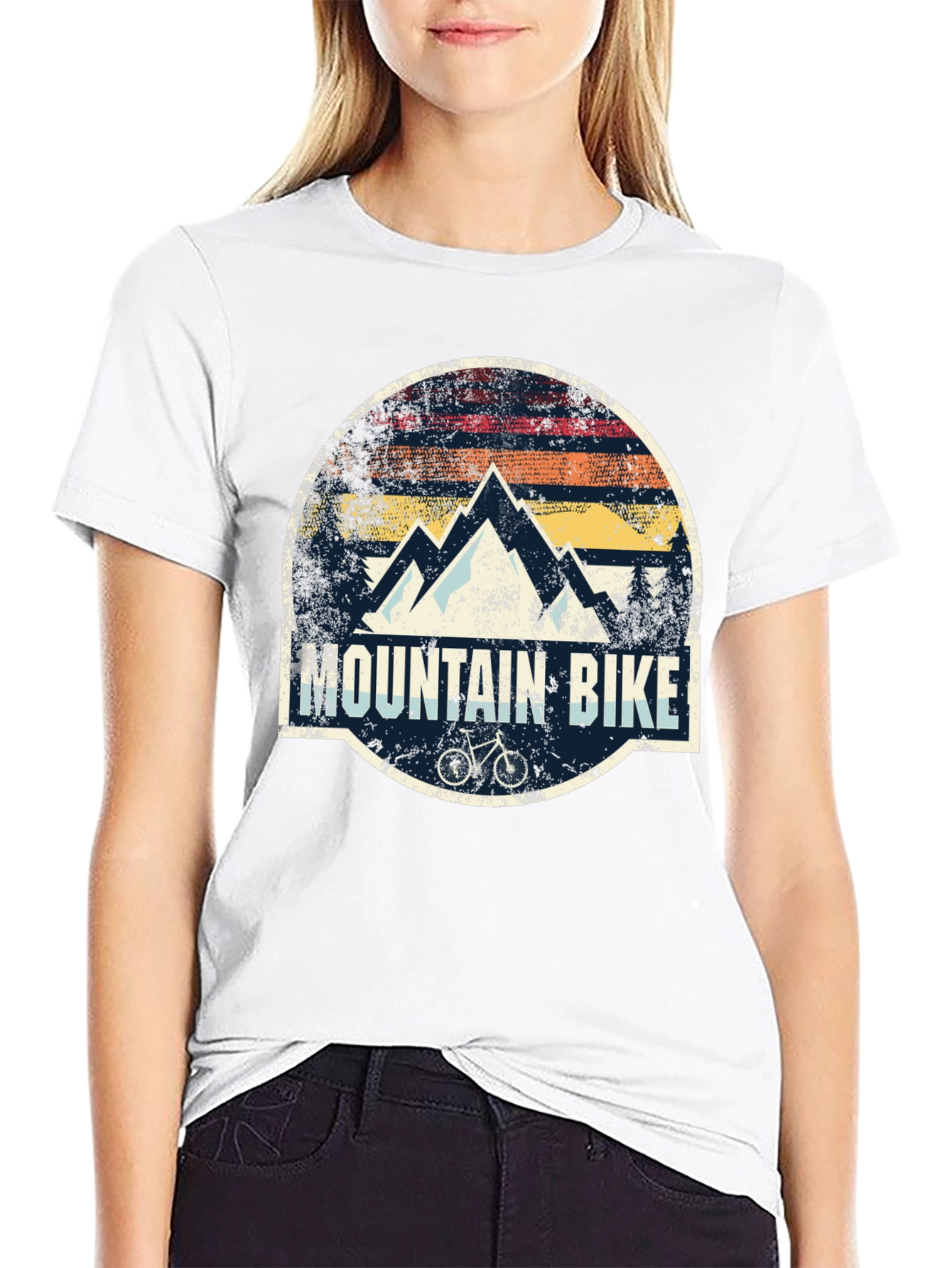Mountain Bike Graphic Tee - Outdoor Adventure Shirt