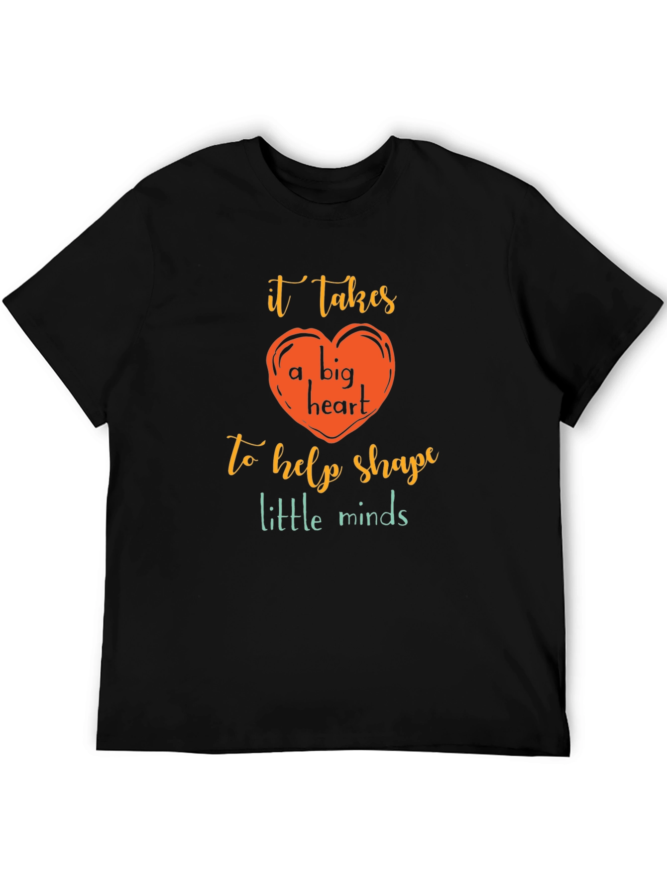 Teacher Heart Graphic T-Shirt