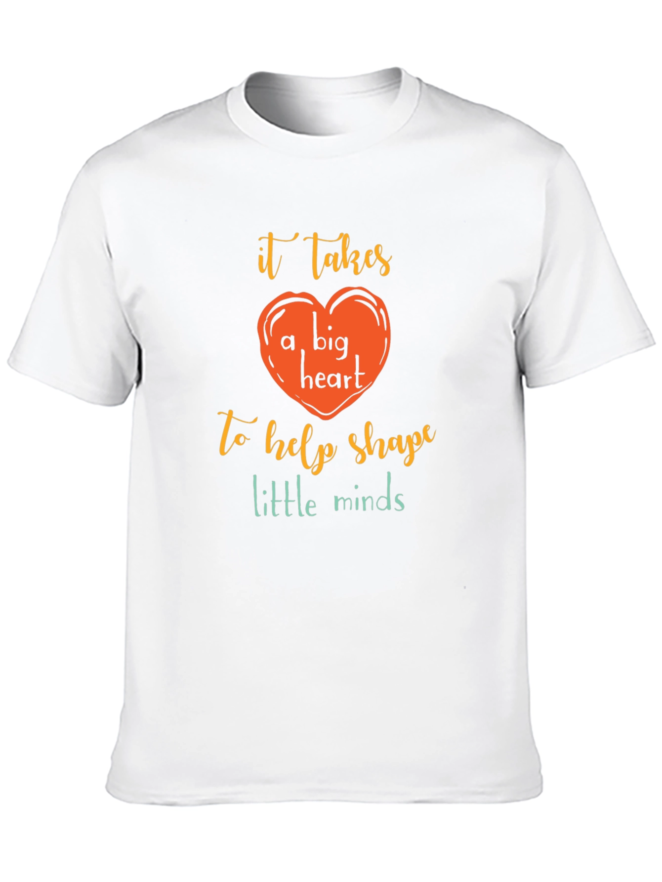 Teacher Heart Graphic T-Shirt
