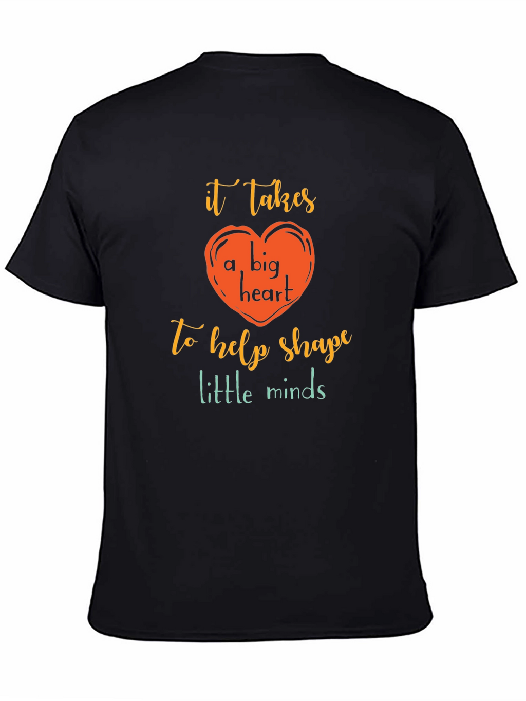 Teacher Heart Graphic T-Shirt