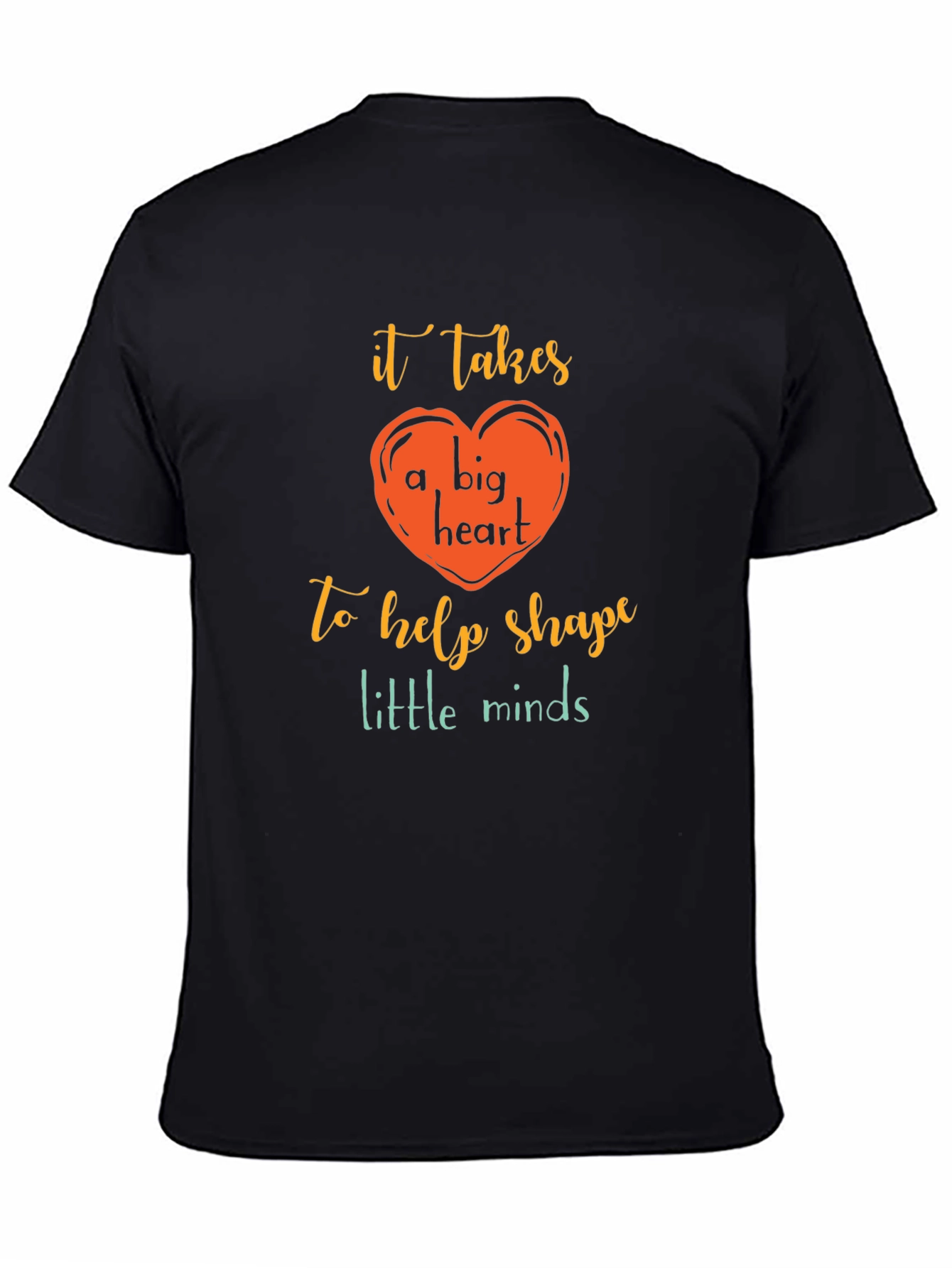 Teacher Heart Graphic T-Shirt