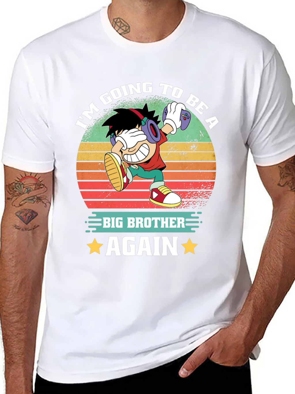 Big Brother Again T-Shirt - Gamer Design